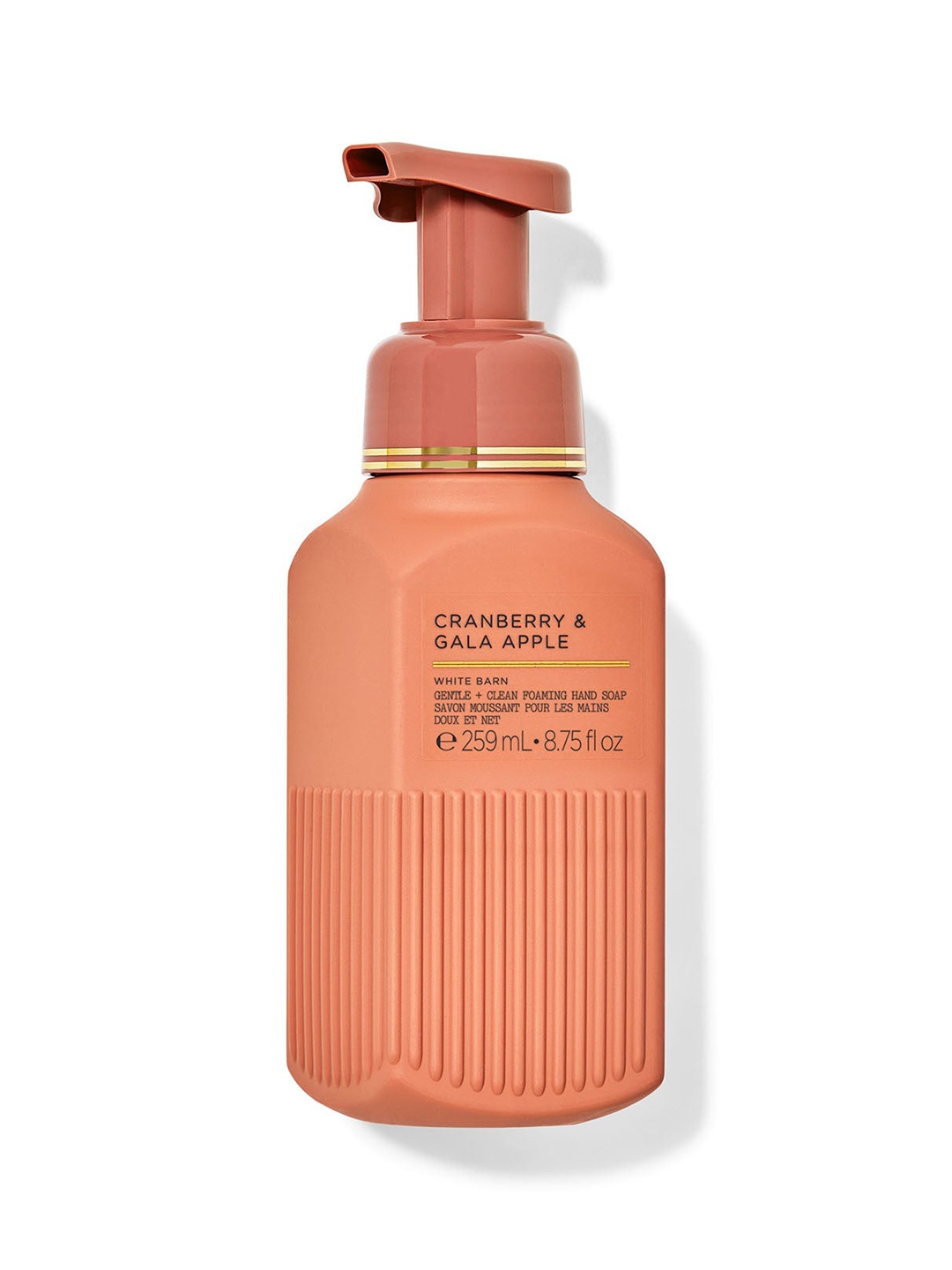 Bath & Body Works Cranberry & Gala Apple Gentle & Clean Foaming Hand Soap - 259 ml, Peach
Bath & Body Works Cranberry & Gala Apple Gentle & Clean Foaming Hand Soap - 259 ml, Peach