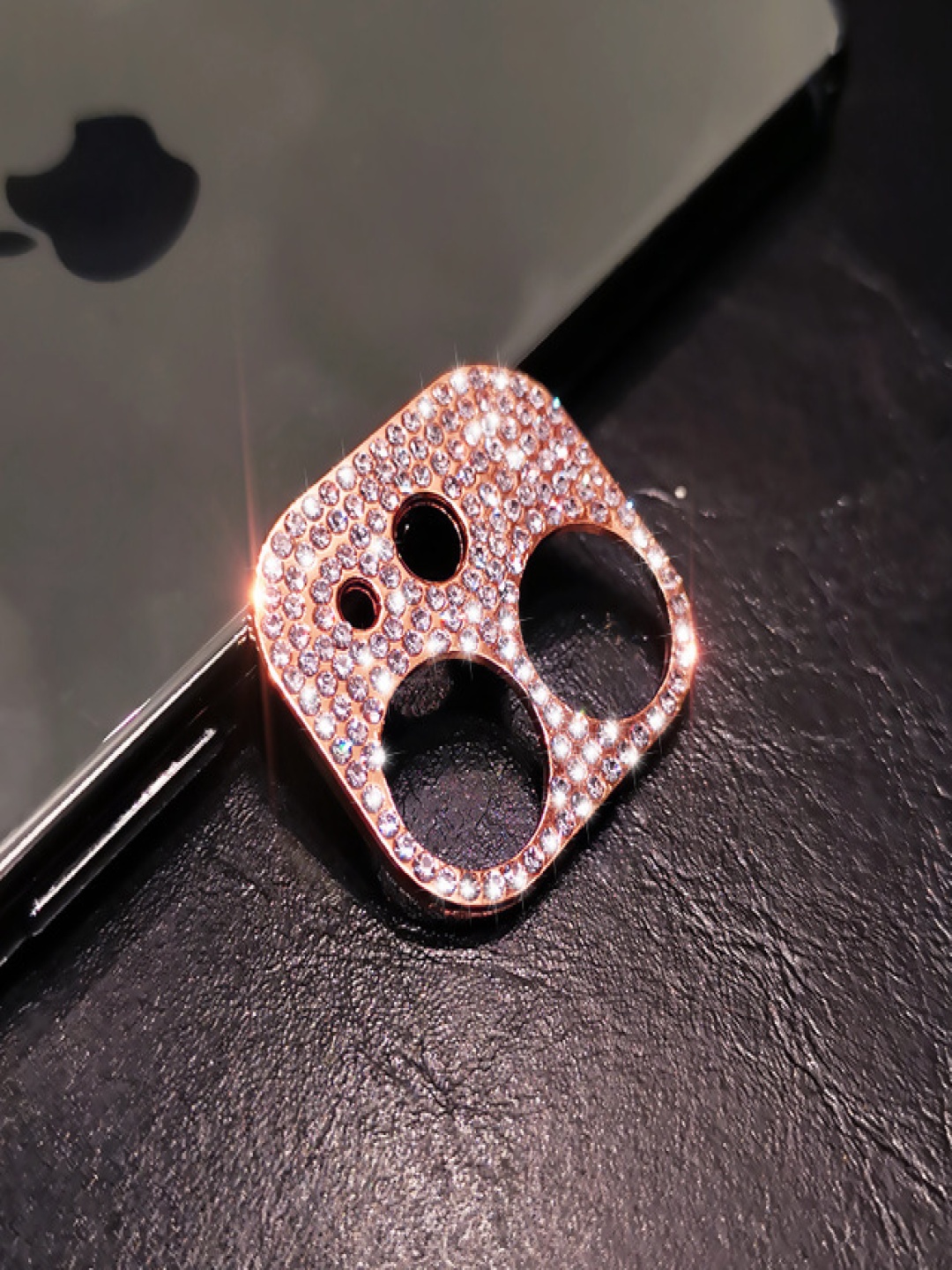 Luxury Kase Glitter iphone 12 Mini Camera Lens Diamond Protector Cover, Rose gold
Luxury Kase Glitter iphone 12 Mini Camera Lens Diamond Protector Cover, Rose gold