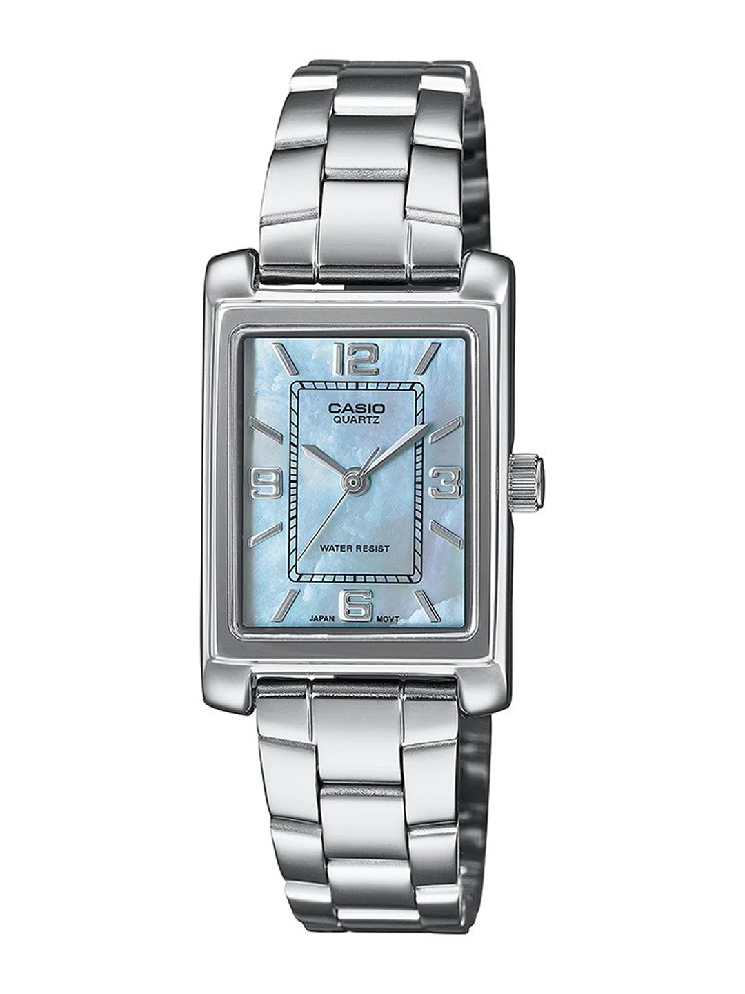 CASIO Women Titanium Dial & Stainless Steel Cuff Straps Analogue Watch A2365, Silver
CASIO Women Titanium Dial & Stainless Steel Cuff Straps Analogue Watch A2365, Silver