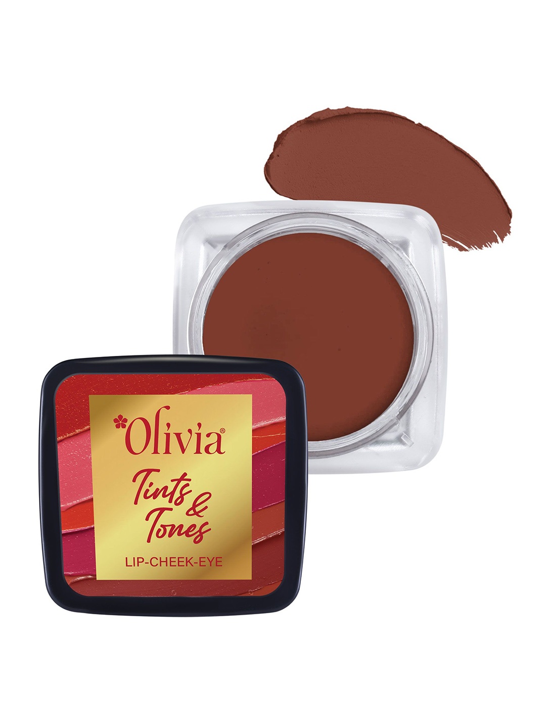 Olivia Long Lasting Tints & Tones For Lip, Cheek & Eye - 5 g - Cinnamon Touch - 05, Brown
Olivia Long Lasting Tints & Tones For Lip, Cheek & Eye - 5 g - Cinnamon Touch - 05, Brown