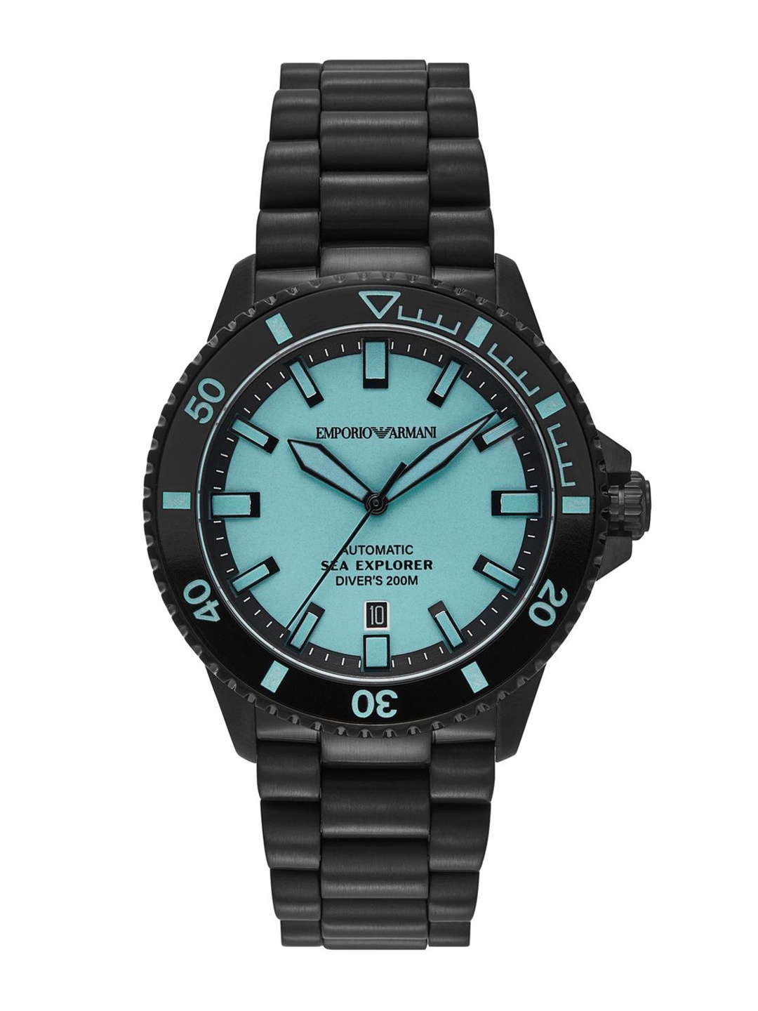 Emporio Armani Men Embellished Dial & Stainless Steel Straps Analogue Watch AR60084, Black
Emporio Armani Men Embellished Dial & Stainless Steel Straps Analogue Watch AR60084, Black