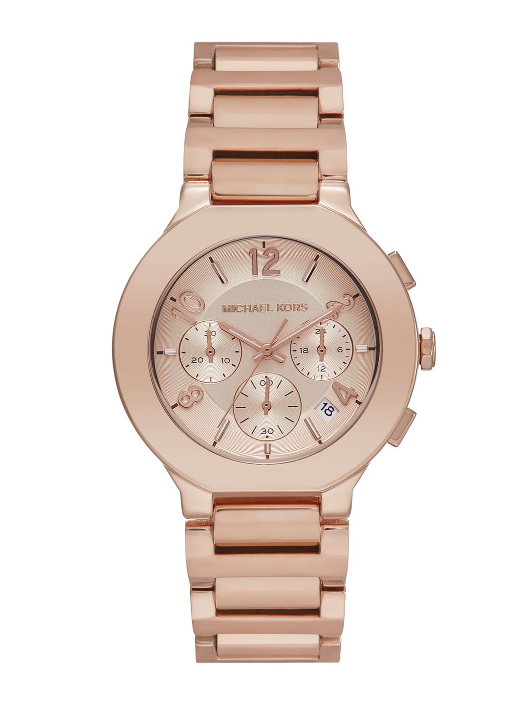 Michael Kors Gramercy Women Skeleton Dial & Reset Time Analogue Watch MK7521, Rose gold
Michael Kors Gramercy Women Skeleton Dial & Reset Time Analogue Watch MK7521, Rose gold