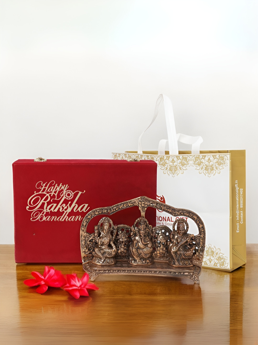 INTERNATIONAL GIFT Brown Religious Idol Showpiece With Velvet Box & Carry Bag
INTERNATIONAL GIFT Brown Religious Idol Showpiece With Velvet Box & Carry Bag