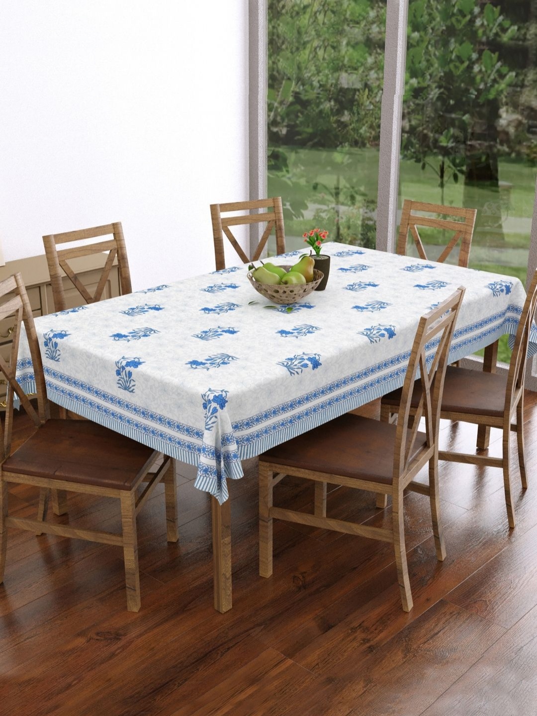 Myntra Elegant Homes White Motifs Printed Rectangular Shaped Cotton 6-Seater Table Cover
Myntra Elegant Homes White Motifs Printed Rectangular Shaped Cotton 6-Seater Table Cover