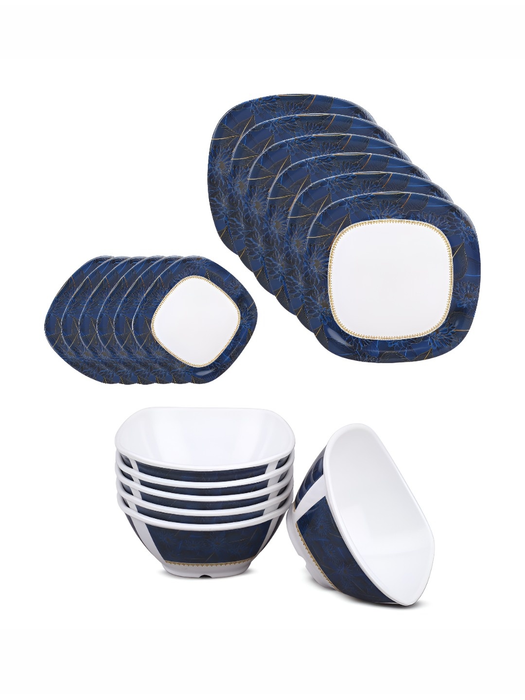 Bataniya Multicoloured 2025 18 Pieces Melamine Dishwasher and Microwave Safe Dinner Set of, Multi
Bataniya Multicoloured 2025 18 Pieces Melamine Dishwasher and Microwave Safe Dinner Set of, Multi