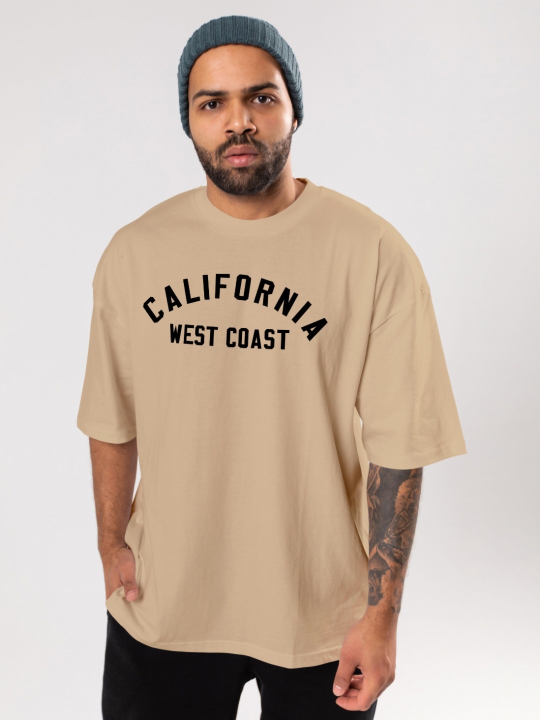 FLYIND VOGUE OUTFIT Men Bio Finish Typography Printed Round Neck Cotton Oversized T-shirt, Beige
FLYIND VOGUE OUTFIT Men Bio Finish Typography Printed Round Neck Cotton Oversized T-shirt, Beige