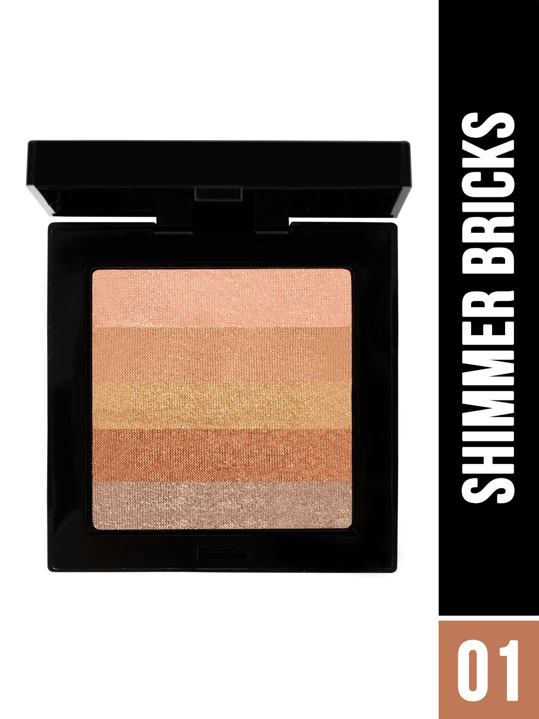 Hilary Rhoda Shimmer Bricks Long Lasting Highlighter Palette- 8.1 g -Shade- 01, Peach
Hilary Rhoda Shimmer Bricks Long Lasting Highlighter Palette- 8.1 g -Shade- 01, Peach