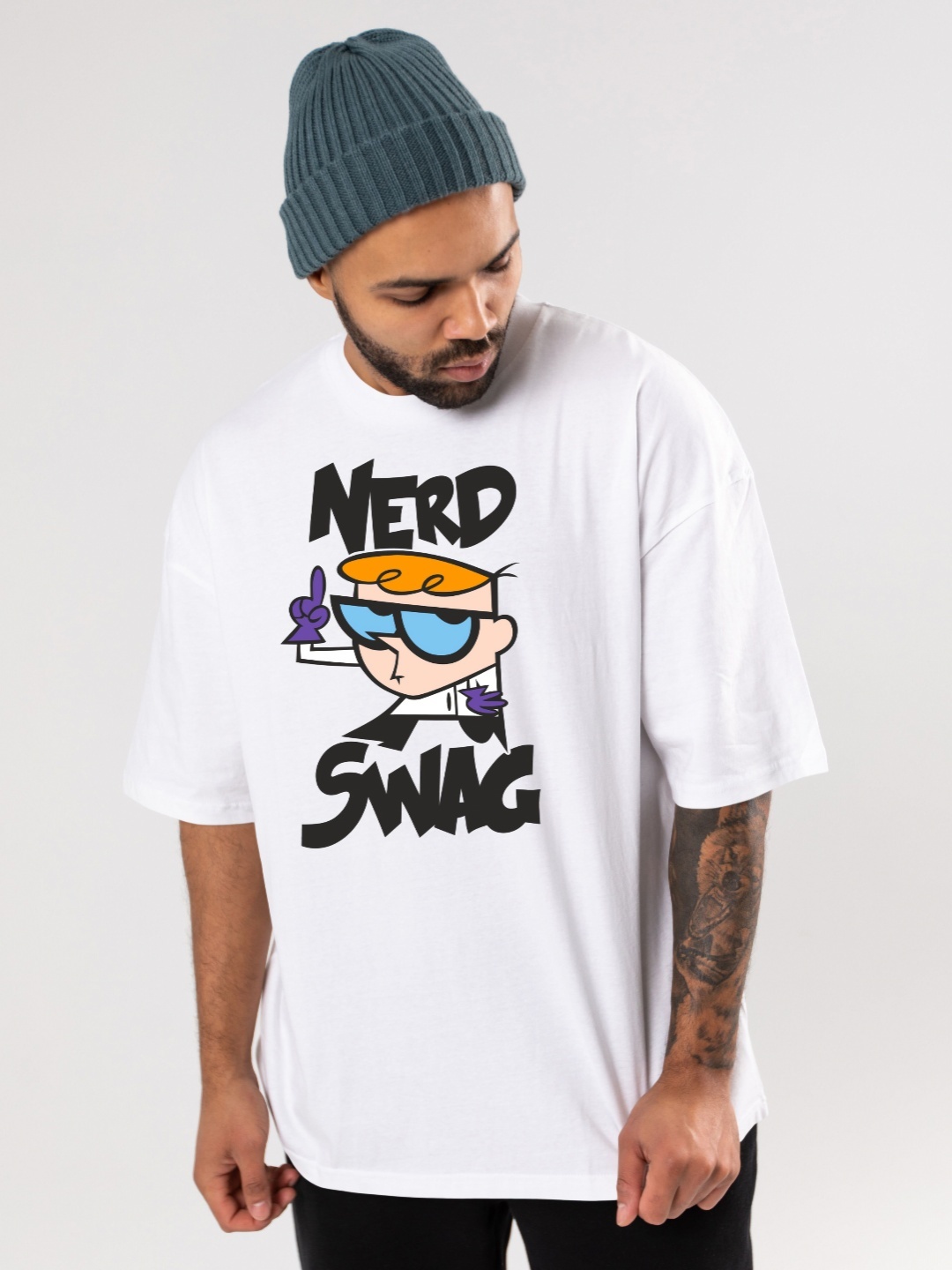 FLYIND VOGUE OUTFIT Men Dexter Bio Finish Graphic Printed Cotton Oversized T-shirt, White
FLYIND VOGUE OUTFIT Men Dexter Bio Finish Graphic Printed Cotton Oversized T-shirt, White