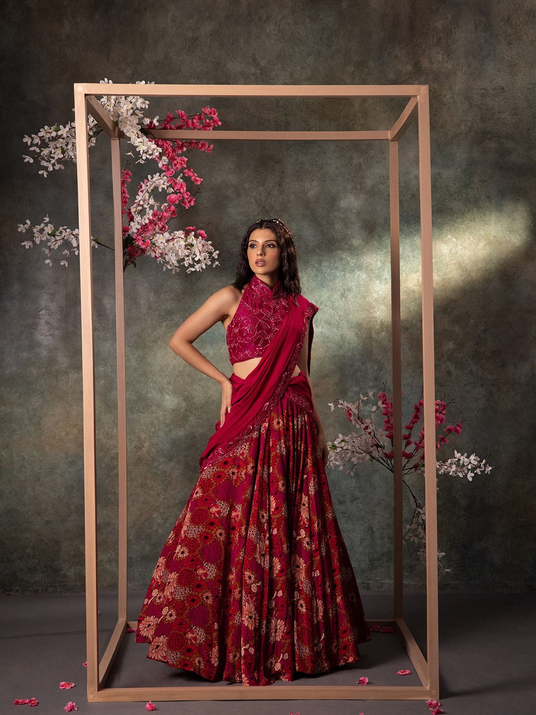 Mehak Murpana Embellished Zardozi Ready to Wear Lehenga & Blouse With Dupatta, Pink
Mehak Murpana Embellished Zardozi Ready to Wear Lehenga & Blouse With Dupatta, Pink