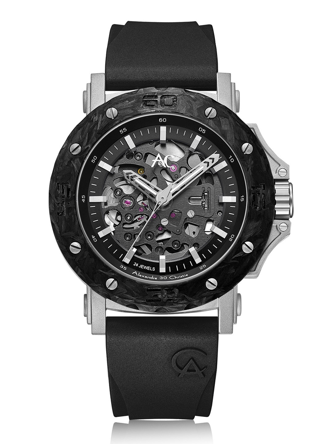 Alexandre Christie Men Skeleton Titanium Analogue Automatic Watch 9205MTRTTBA, Black
Alexandre Christie Men Skeleton Titanium Analogue Automatic Watch 9205MTRTTBA, Black