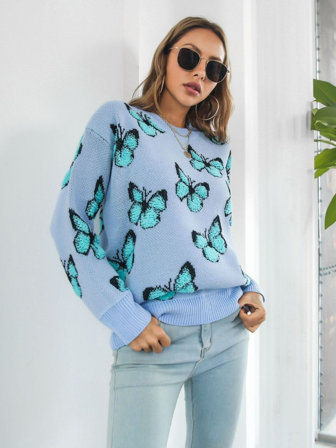 Oh Rare Women Self Design Pullover, Purple 
Oh Rare Women Self Design Pullover, Purple