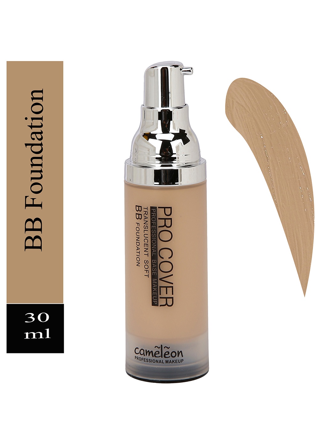 Cameleon Pro Cover Professional Base Makeup Translucent Soft BB Foundation-30ml Shade BB0, Beige
Cameleon Pro Cover Professional Base Makeup Translucent Soft BB Foundation-30ml Shade BB0, Beige