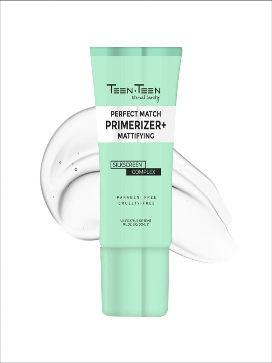 TEEN TEEN COSMETICS Perfect Match Primerizer+Mattifying & Silkscreen Primer - 30 ml, Transparent
TEEN TEEN COSMETICS Perfect Match Primerizer+Mattifying & Silkscreen Primer - 30 ml, Transparent