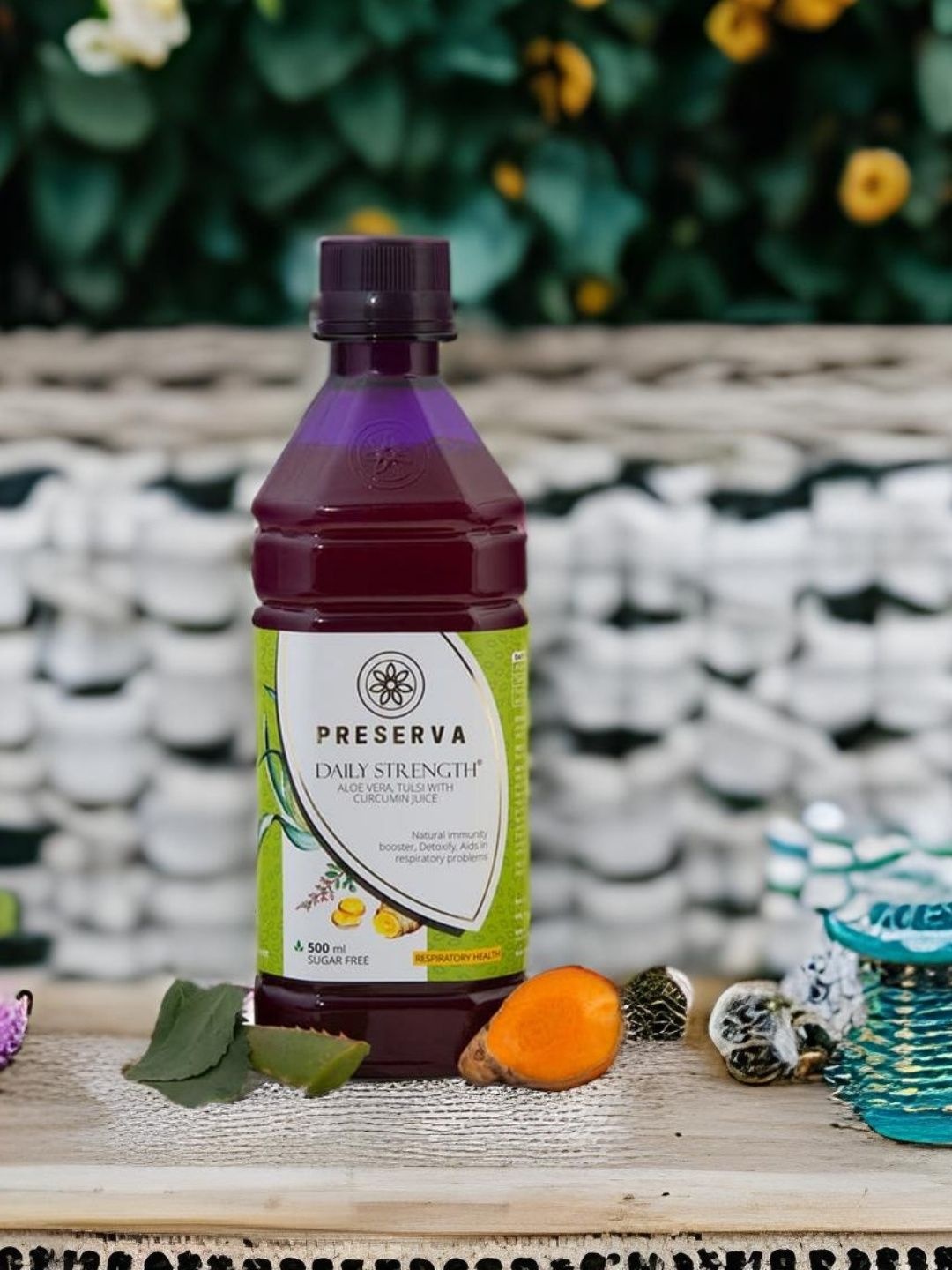 Preserva Wellness Daily Strength Juice For Lungs and Respiratory Health - 500 ml, Purple
Preserva Wellness Daily Strength Juice For Lungs and Respiratory Health - 500 ml, Purple