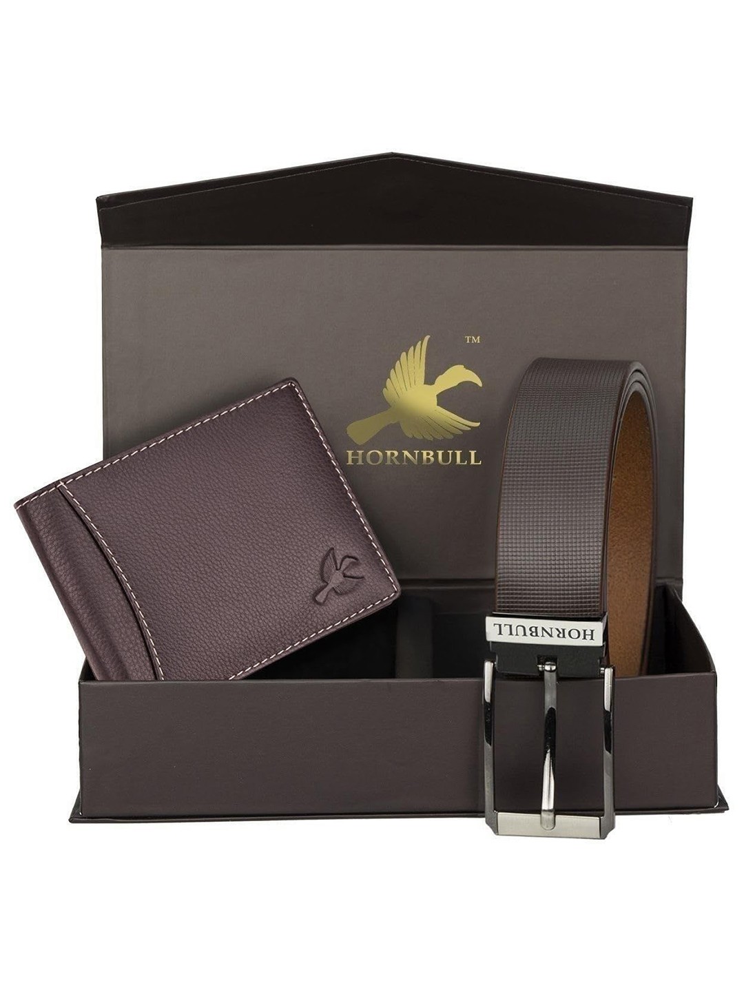 Hornbull Men Vegas Leather RFID Protected Brown Wallet & Brown Belt Accessory Gift Set
Hornbull Men Vegas Leather RFID Protected Brown Wallet & Brown Belt Accessory Gift Set
