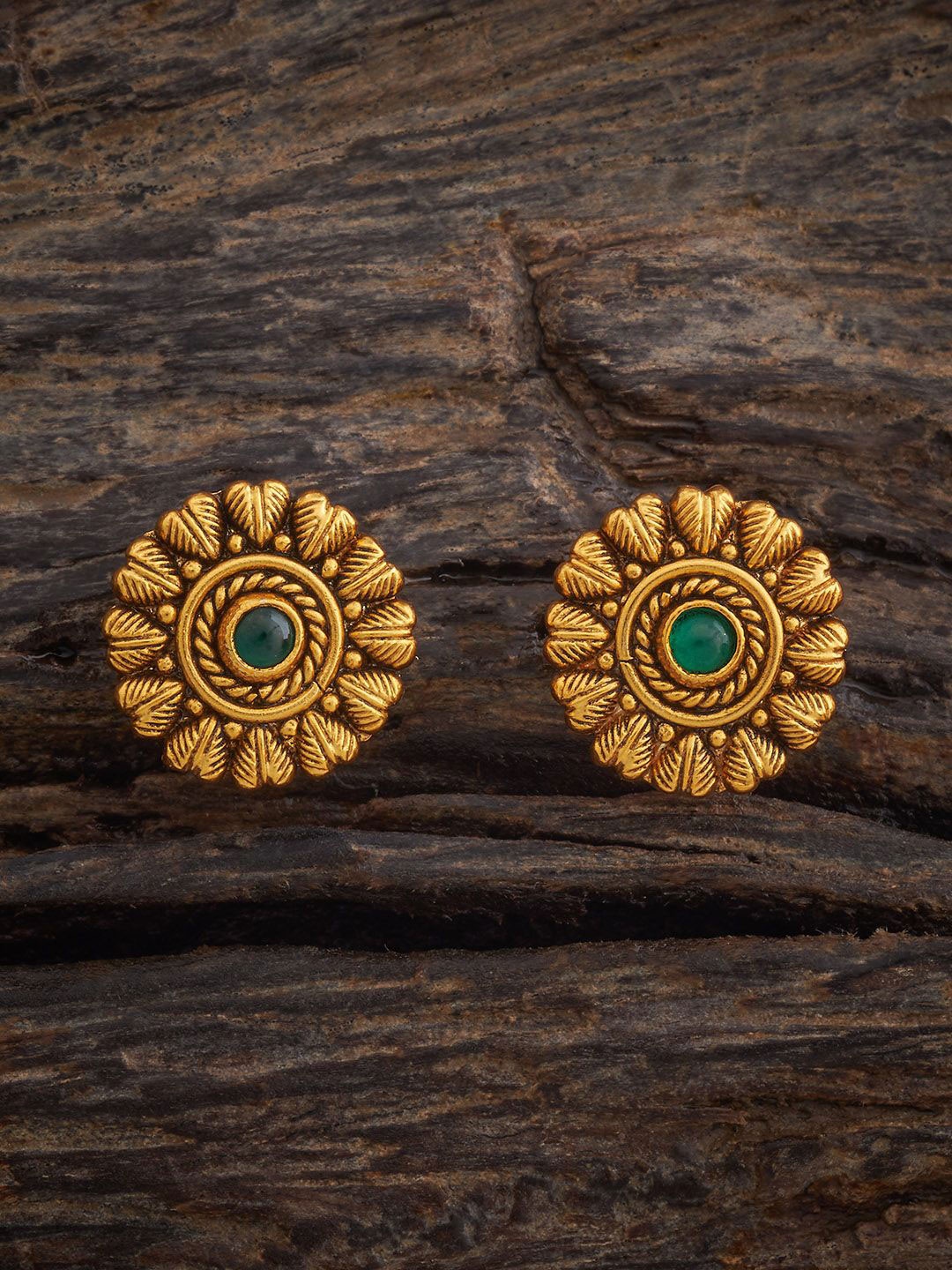 Kushal's Fashion Jewellery 92.5 Sterling Silver Gold Plated Classic Temple Studs Earrings
Kushal's Fashion Jewellery 92.5 Sterling Silver Gold Plated Classic Temple Studs Earrings