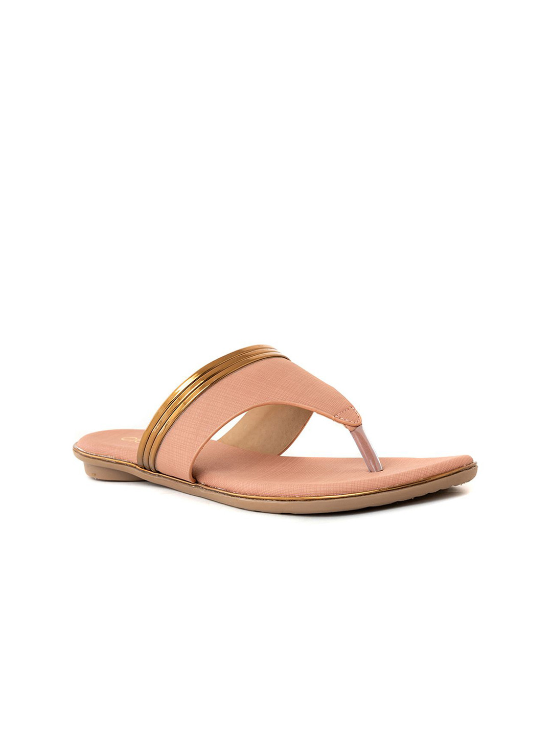 Khadims Cleo Women Textured Open Toe Flats, Pink
Khadims Cleo Women Textured Open Toe Flats, Pink