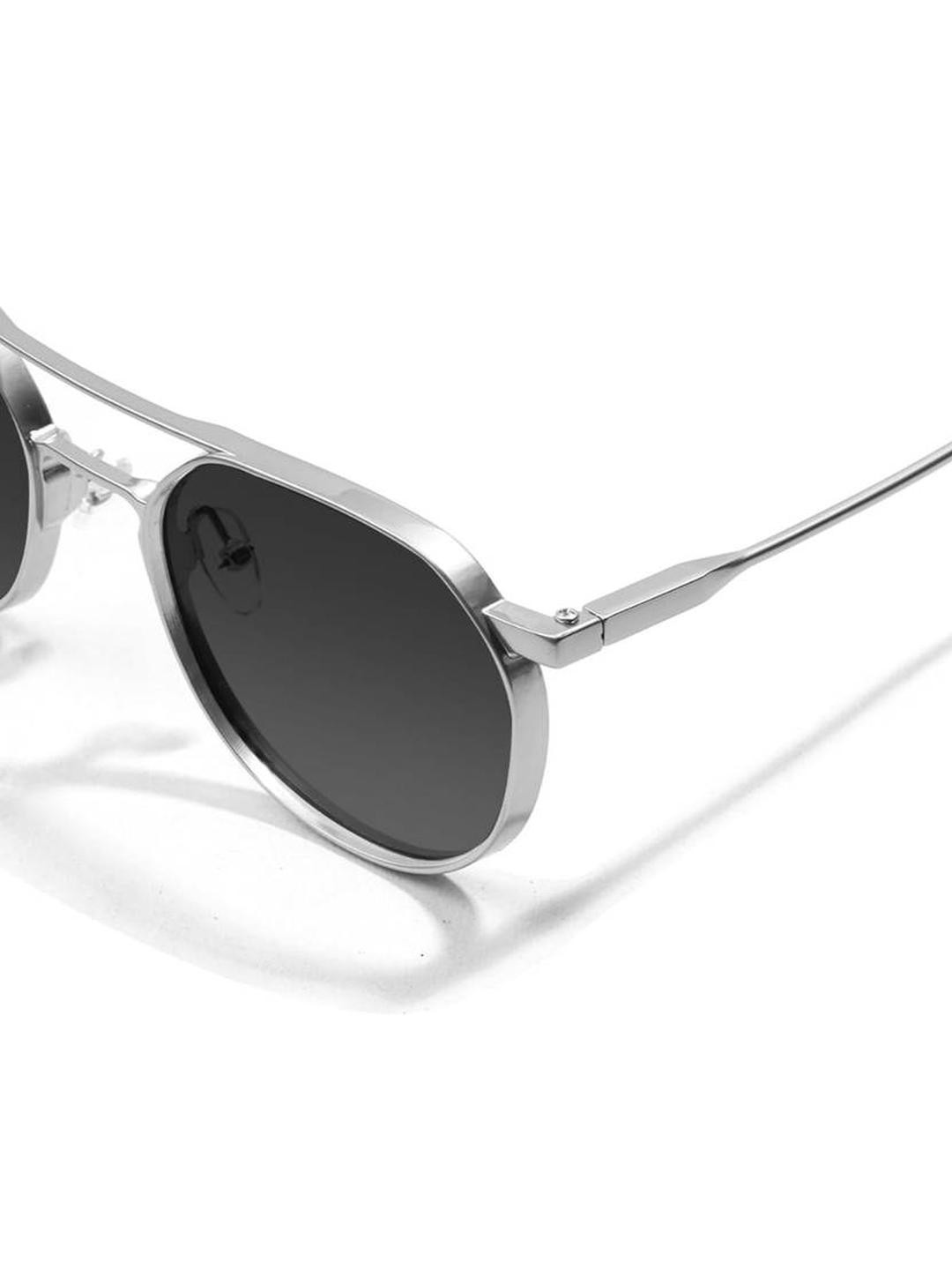 Arzonai Unisex UV Protected Lens Aviator Sunglasses, Silver
Arzonai Unisex UV Protected Lens Aviator Sunglasses, Silver