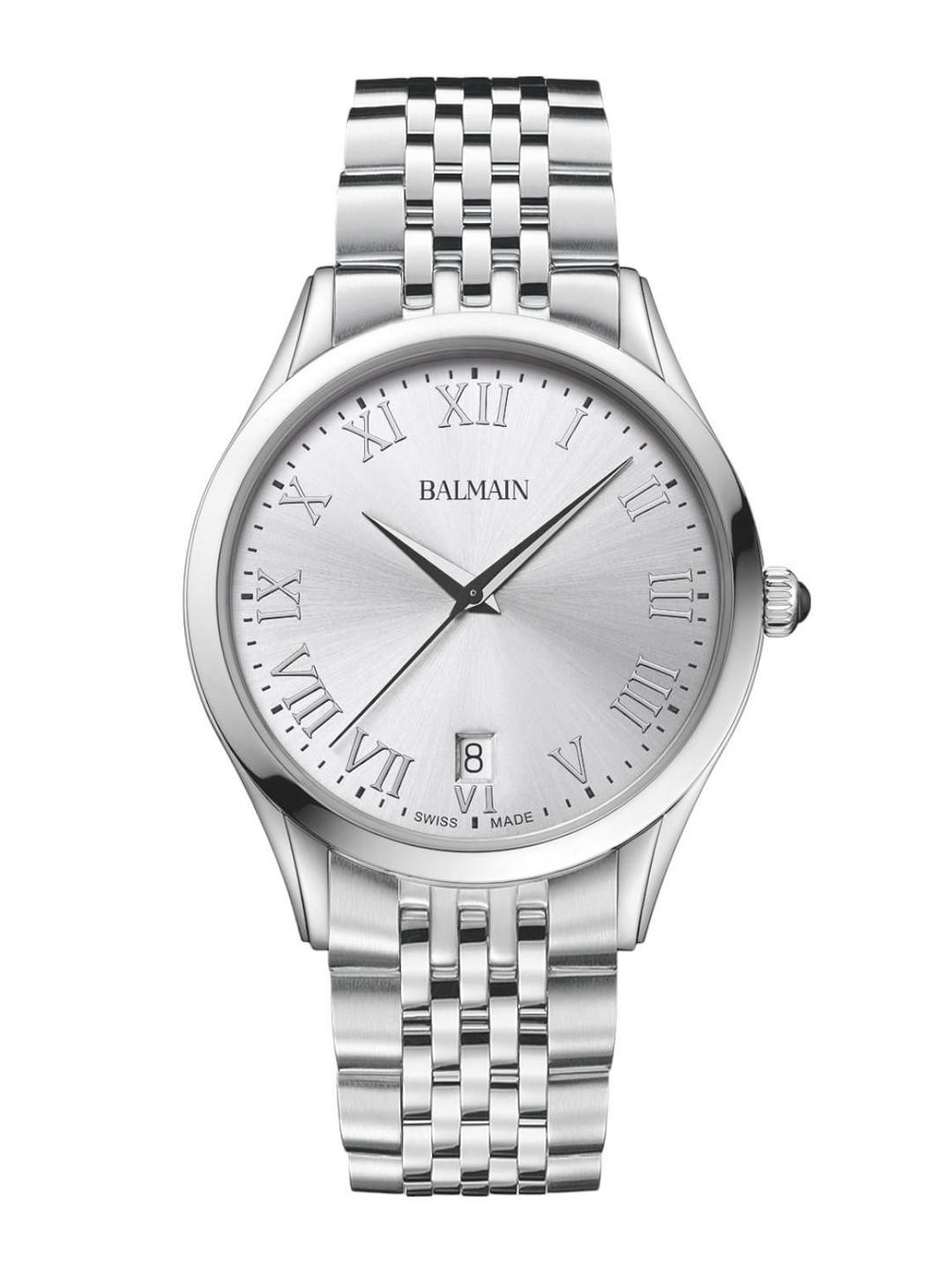 Balmain Men Dial & Stainless Steel Bracelet Style Straps Analogue Watch B41013122
Balmain Men Dial & Stainless Steel Bracelet Style Straps Analogue Watch B41013122
