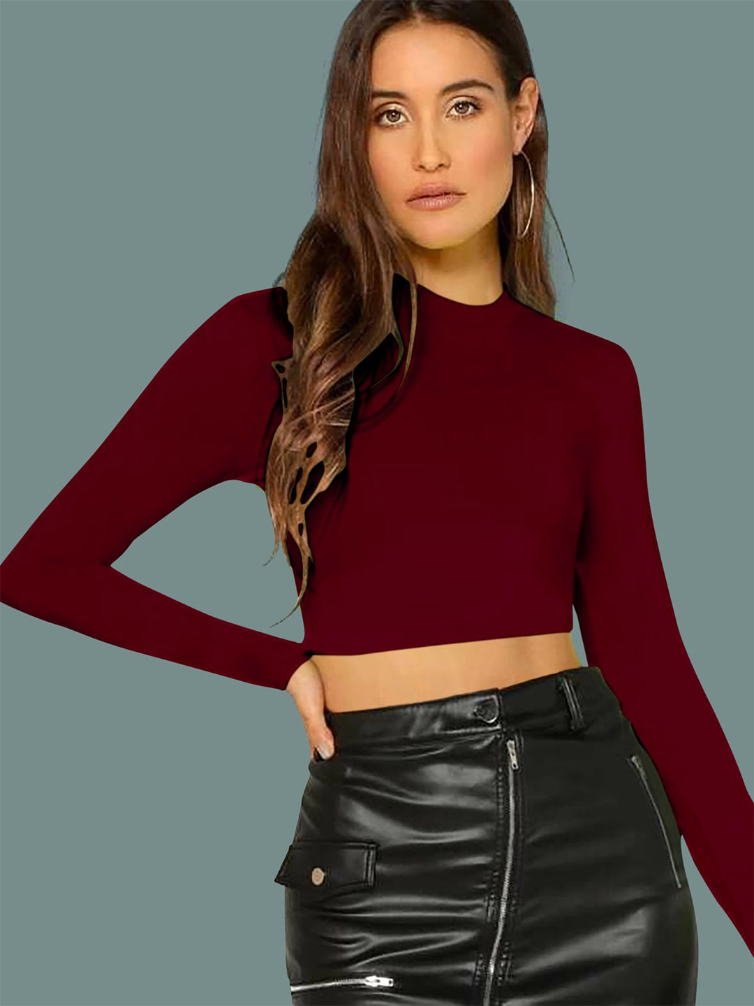 Dream Beauty Fashion Top, Maroon
Dream Beauty Fashion Top, Maroon