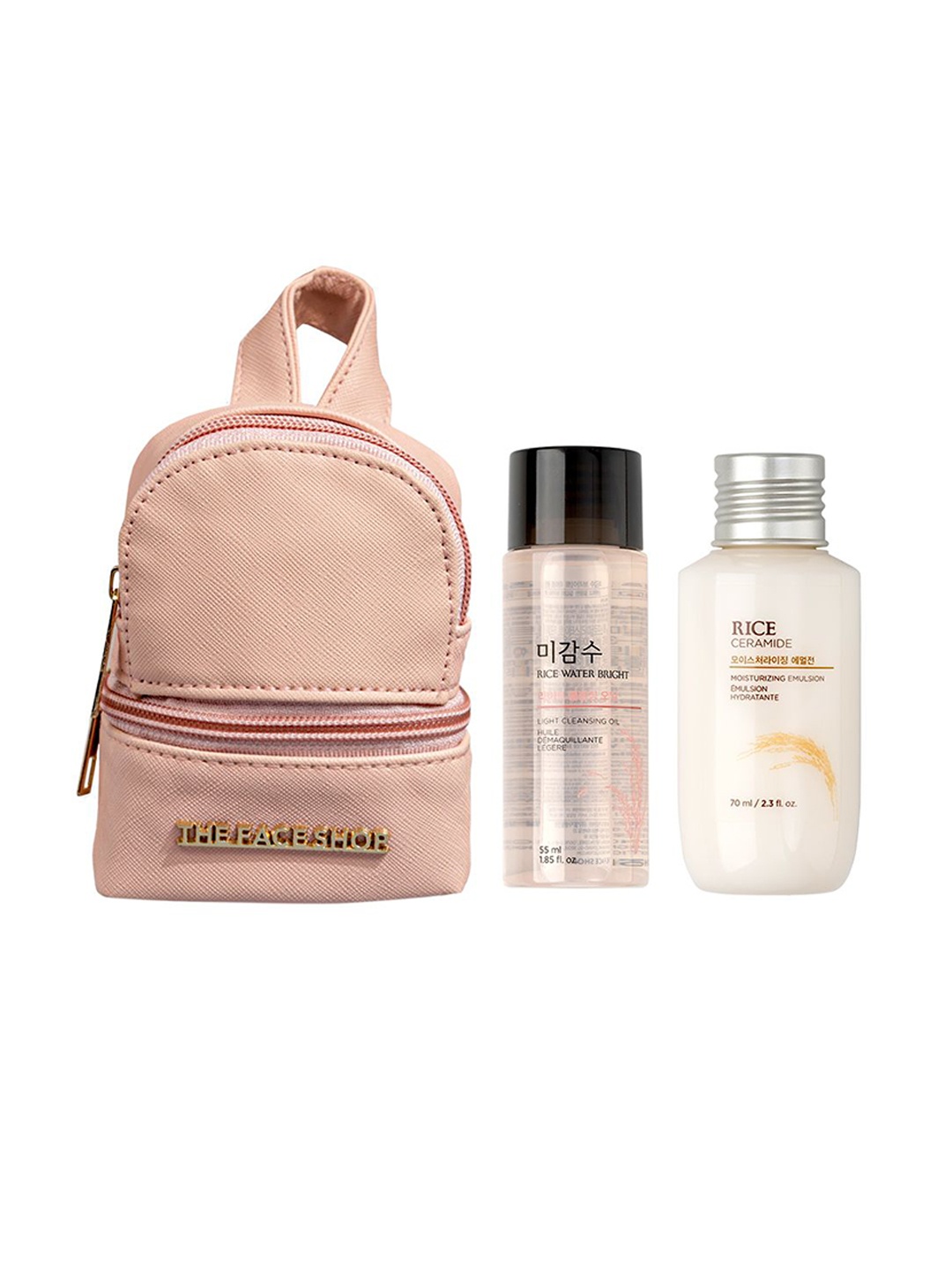 The Face Shop Set Of 2 Rice Water Cleansing Oil 55 ml & Rice & Ceramides Emulsion 70 ml, White
The Face Shop Set Of 2 Rice Water Cleansing Oil 55 ml & Rice & Ceramides Emulsion 70 ml, White