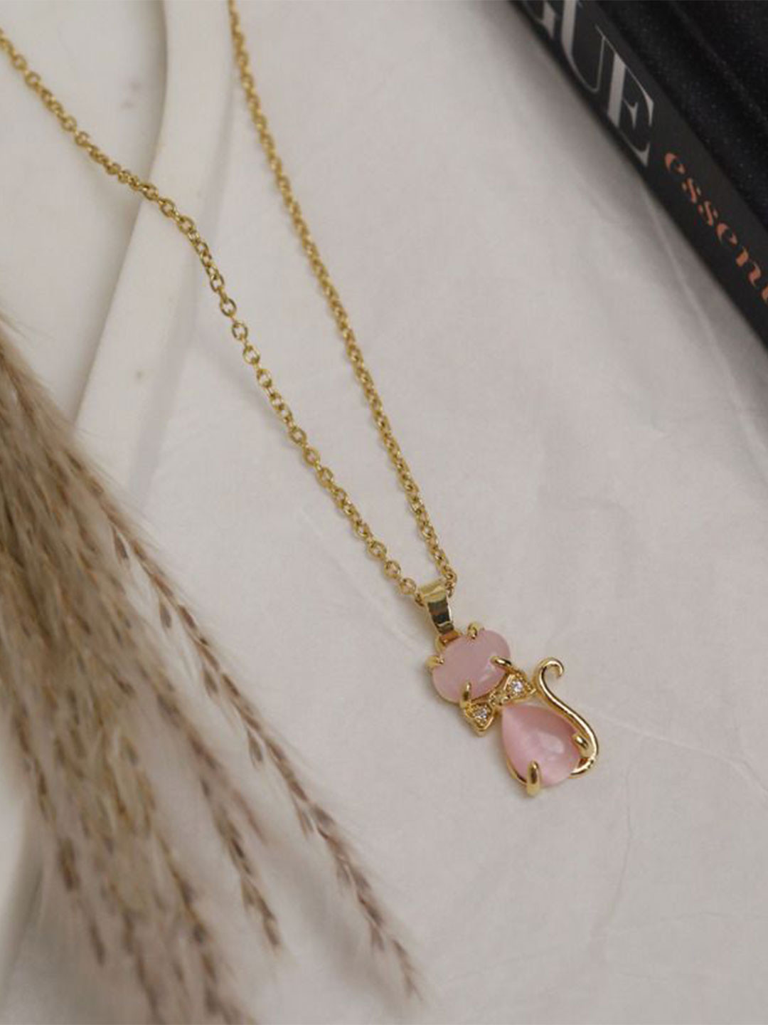 Laviscart Gold-Plated Stainless Steel Animal Shaped Pendants With Chains
Laviscart Gold-Plated Stainless Steel Animal Shaped Pendants With Chains