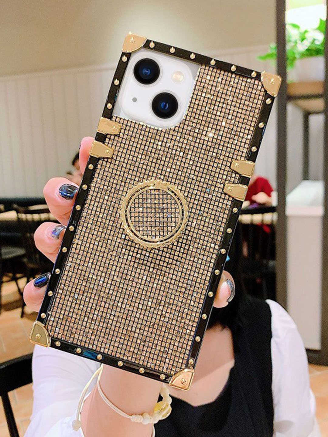 Luxury Kase Quirky Printed iPhone 15 Plus Back Case Mobile Accessories, Gold
Luxury Kase Quirky Printed iPhone 15 Plus Back Case Mobile Accessories, Gold
