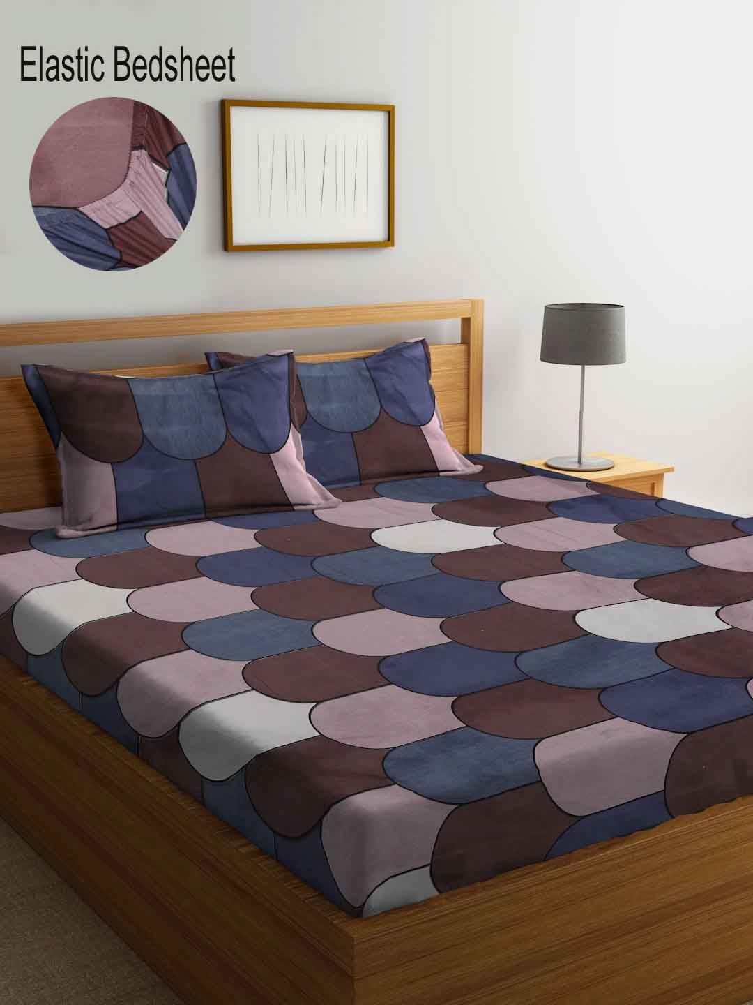 Myntra Elegant Homes Pink & Blue Printed Fitted 300 TC King Bedsheet Set 2.70 m x 2.70 m
Myntra Elegant Homes Pink & Blue Printed Fitted 300 TC King Bedsheet Set 2.70 m x 2.70 m