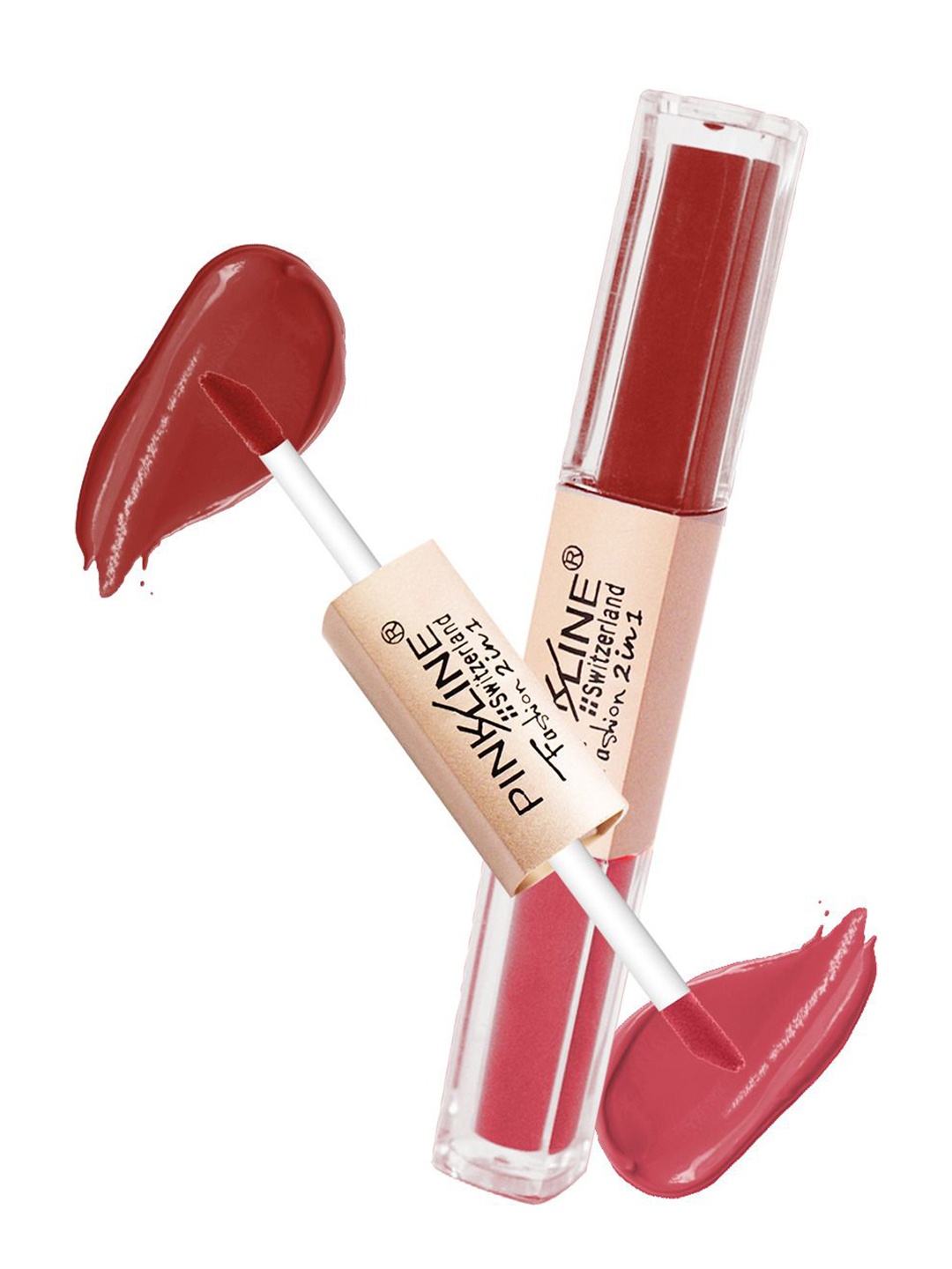 PINK LINE Switzerland 2 In 1 Non Transfer Long Lasting Matte Liquid Lipstick - 6 ml-21, Red
PINK LINE Switzerland 2 In 1 Non Transfer Long Lasting Matte Liquid Lipstick - 6 ml-21, Red