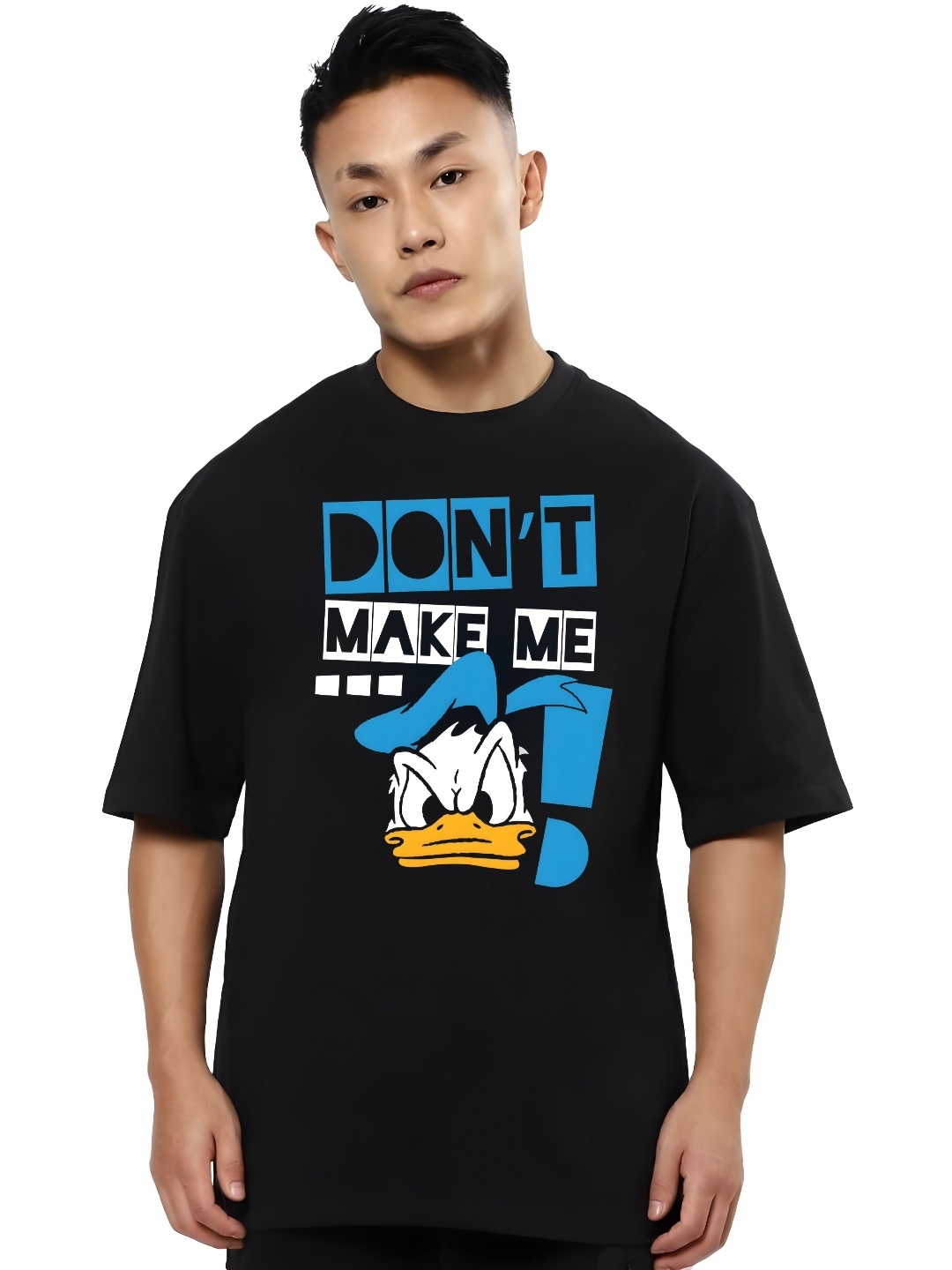 THE BEETEL HOUSE Men Donald Duck Graphic Printed Round Neck Cotton Oversized T-shirt, Black
THE BEETEL HOUSE Men Donald Duck Graphic Printed Round Neck Cotton Oversized T-shirt, Black