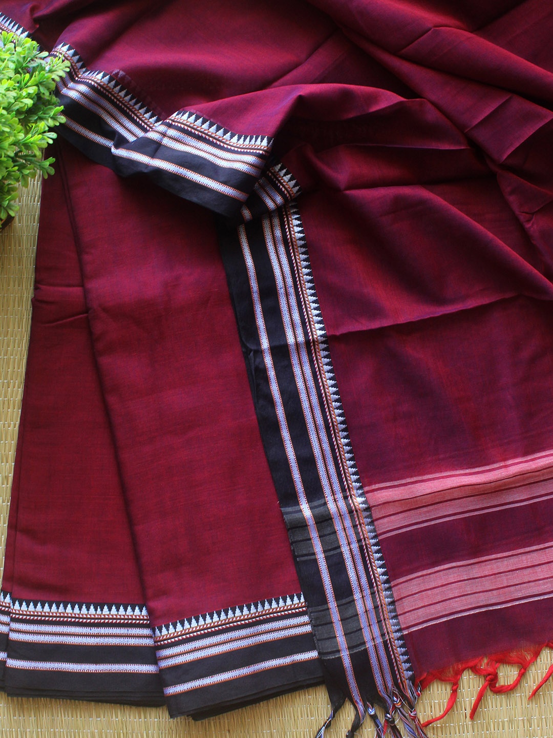 Weaves of Tradition Ethnic Motifs Woven Design Zari Pure Cotton Unstitched Dress Material, Red
Weaves of Tradition Ethnic Motifs Woven Design Zari Pure Cotton Unstitched Dress Material, Red