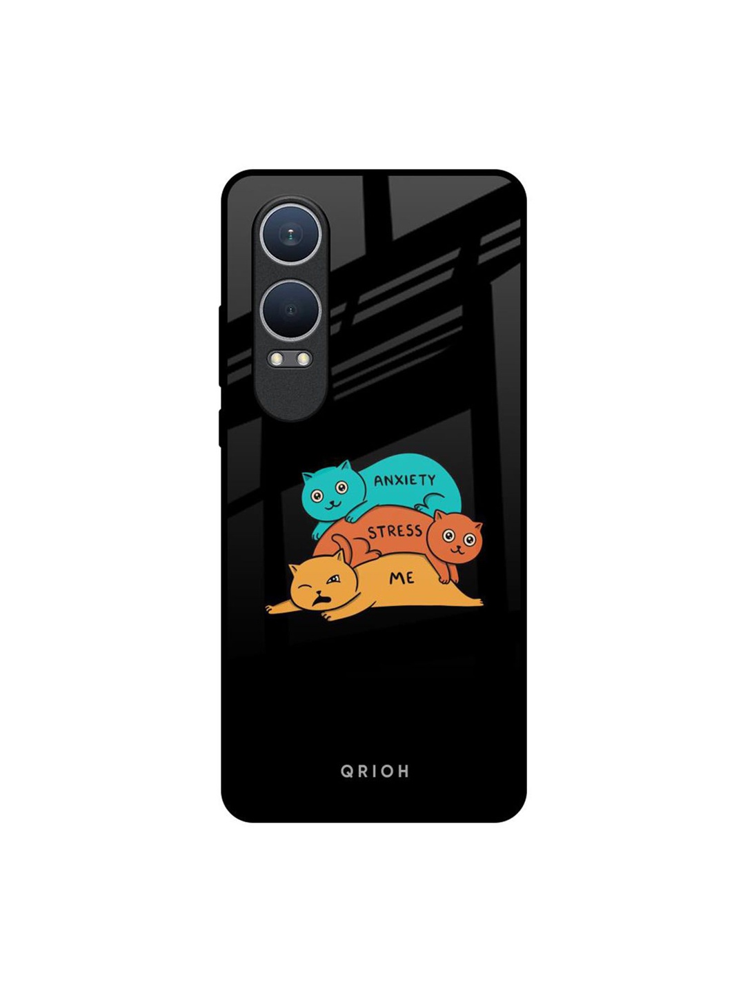 QRIOH Anxiety Stress Real OnePlus Nord CE4 Lite 5G Impact Resistant Back Case, Black
QRIOH Anxiety Stress Real OnePlus Nord CE4 Lite 5G Impact Resistant Back Case, Black