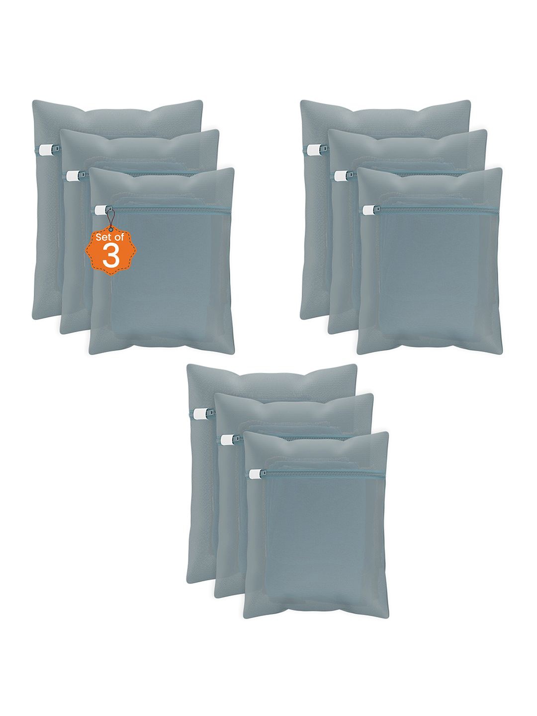 Kuber Industries Grey 9 Pieces Reusable Rectangular Durable Laundry Bags With Zipper
Kuber Industries Grey 9 Pieces Reusable Rectangular Durable Laundry Bags With Zipper
