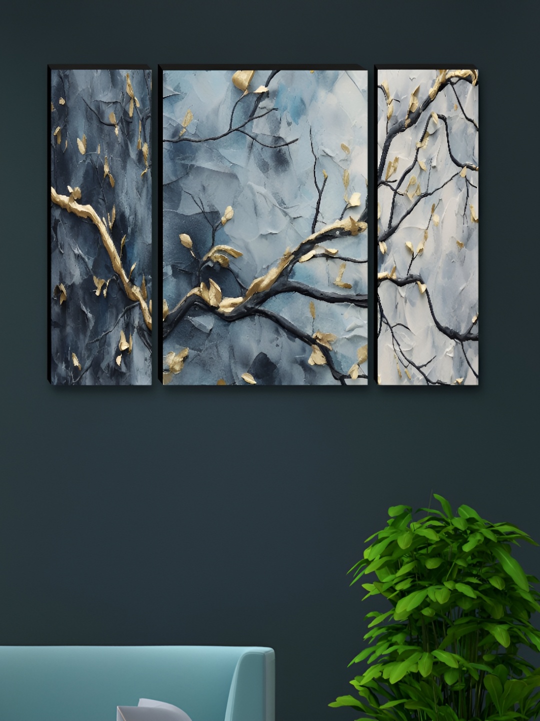 Myntra Elegant Homes Blue & Grey 3 Pcs Synthetic Wood Floral and Botanical Wall Paintings
Myntra Elegant Homes Blue & Grey 3 Pcs Synthetic Wood Floral and Botanical Wall Paintings