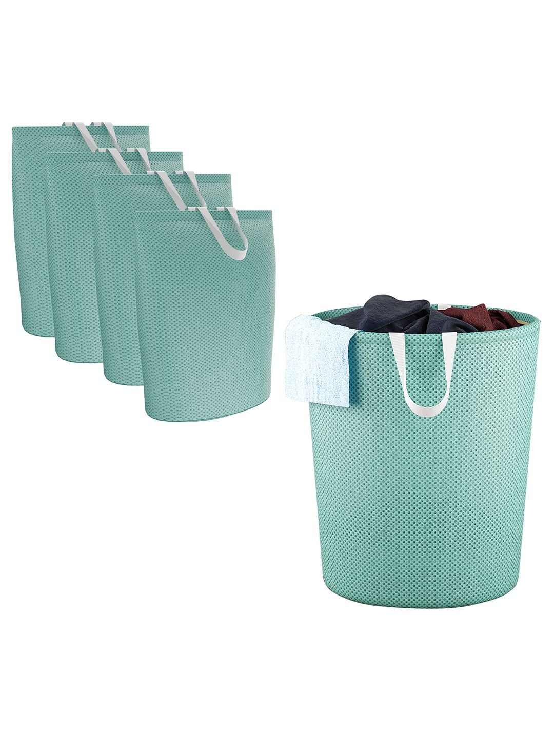 Kuber Industries Green 5 Pieces Durable Foldable Lightweight Laundry Bags With Handle
Kuber Industries Green 5 Pieces Durable Foldable Lightweight Laundry Bags With Handle
