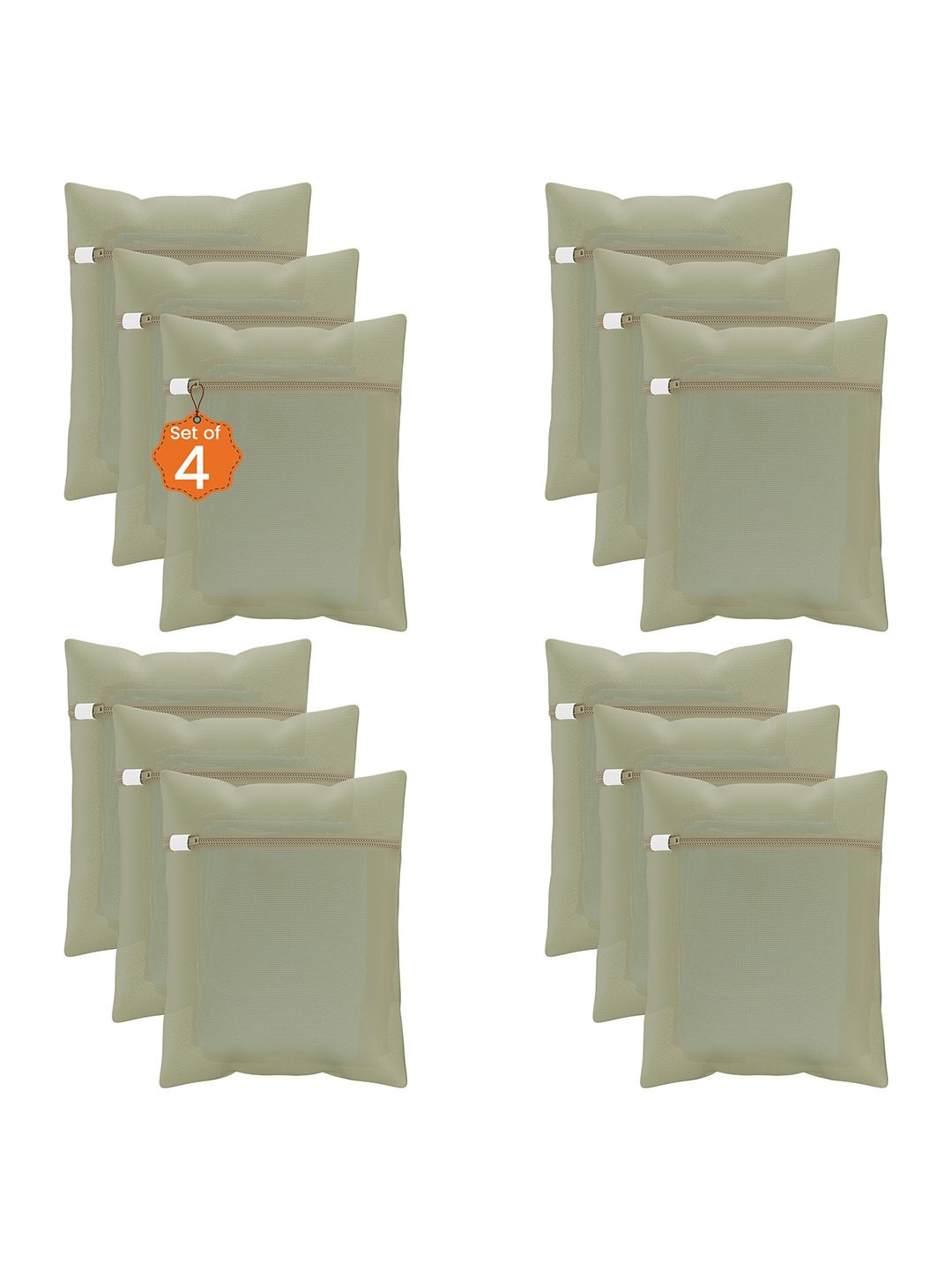 Kuber Industries Beige 12 Pieces Reusable Rectangular Durable Laundry Bags With Zipper
Kuber Industries Beige 12 Pieces Reusable Rectangular Durable Laundry Bags With Zipper
