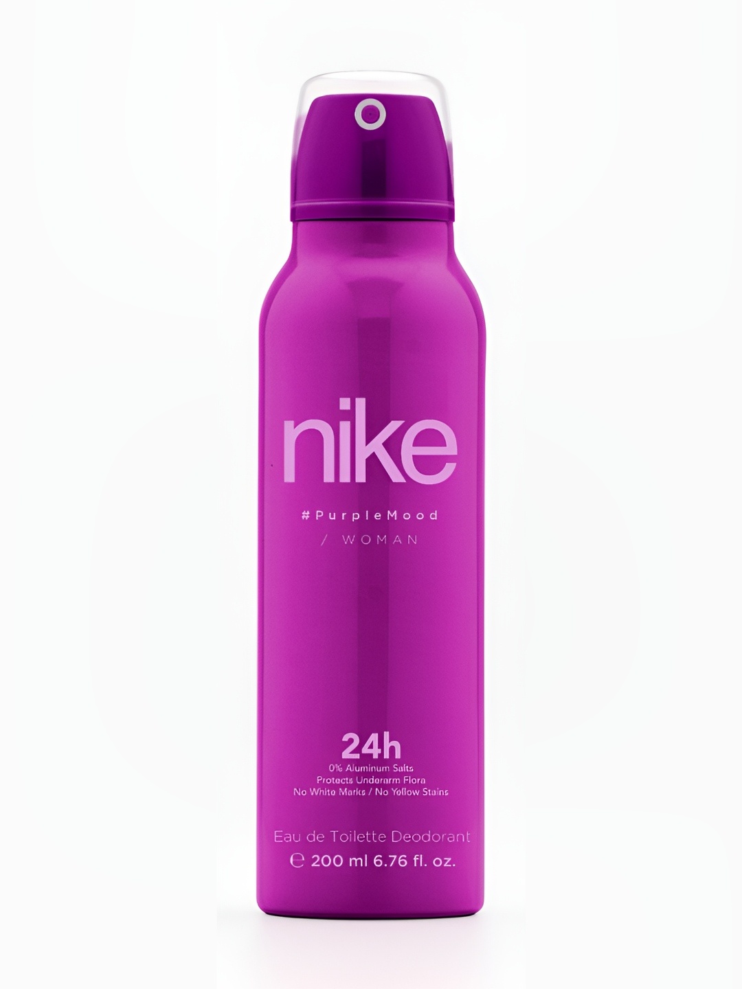 Nike Women Purple Mood 24h Long Lasting Eau De Toilette Deodorant - 200 ml, Transparent
Nike Women Purple Mood 24h Long Lasting Eau De Toilette Deodorant - 200 ml, Transparent