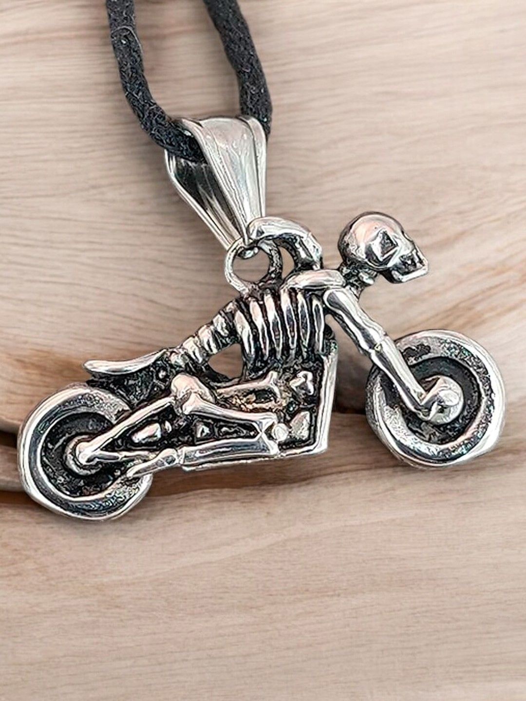 The Roadster Lifestyle Co. Stainless Steel Contemporary Pendants With Chains, Silver
The Roadster Lifestyle Co. Stainless Steel Contemporary Pendants With Chains, Silver