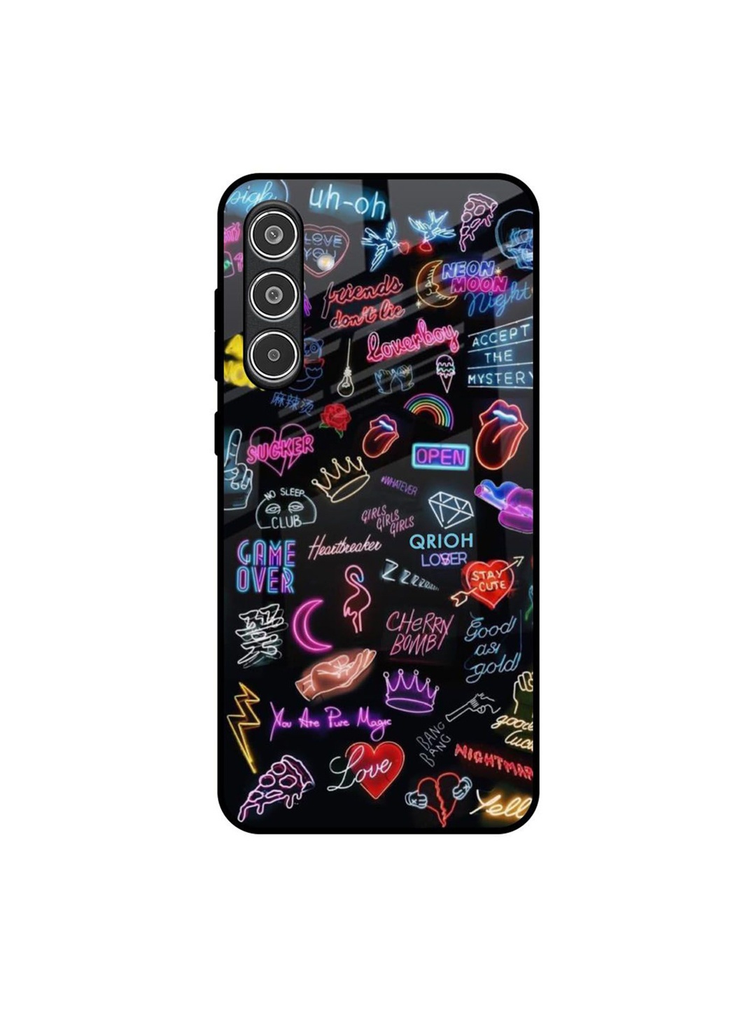 QRIOH Typography Accept The Mystery Impact Resistant Samsung Galaxy A56 5G Back Case, Black
QRIOH Typography Accept The Mystery Impact Resistant Samsung Galaxy A56 5G Back Case, Black