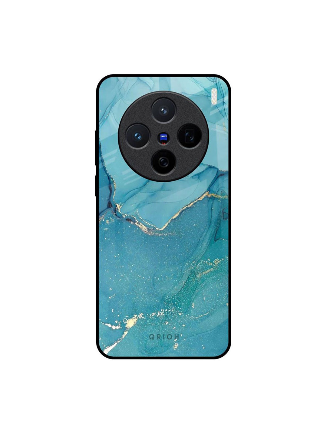 QRIOH Blue Golden Glitter Real Vivo X200 5G Impact Resistant Back Case, Turquoise blue
QRIOH Blue Golden Glitter Real Vivo X200 5G Impact Resistant Back Case, Turquoise blue