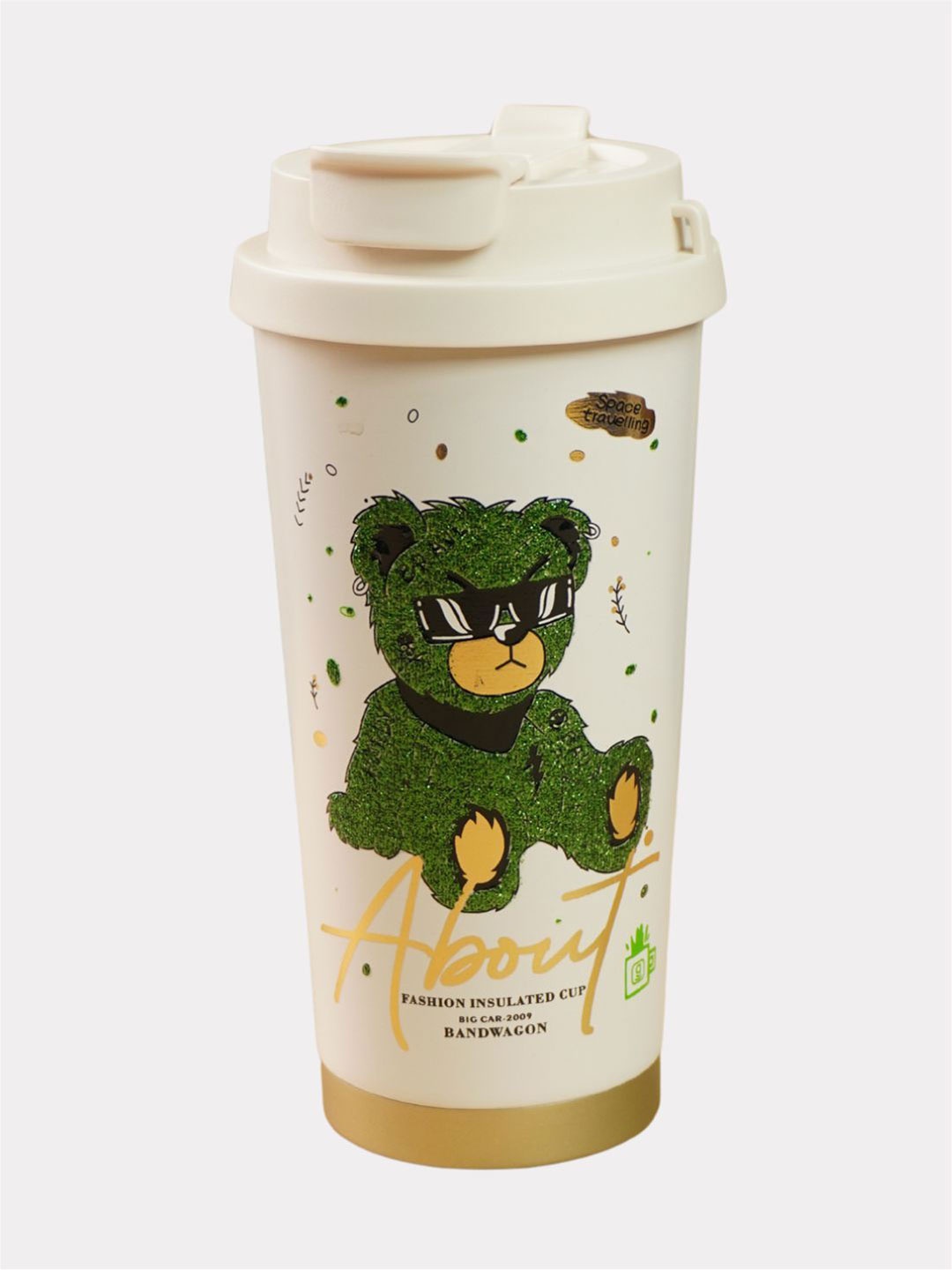 Little Surprise Box LLP White & Green Ted Printed Stainless Steel Water Bottle-520 ml
Little Surprise Box LLP White & Green Ted Printed Stainless Steel Water Bottle-520 ml