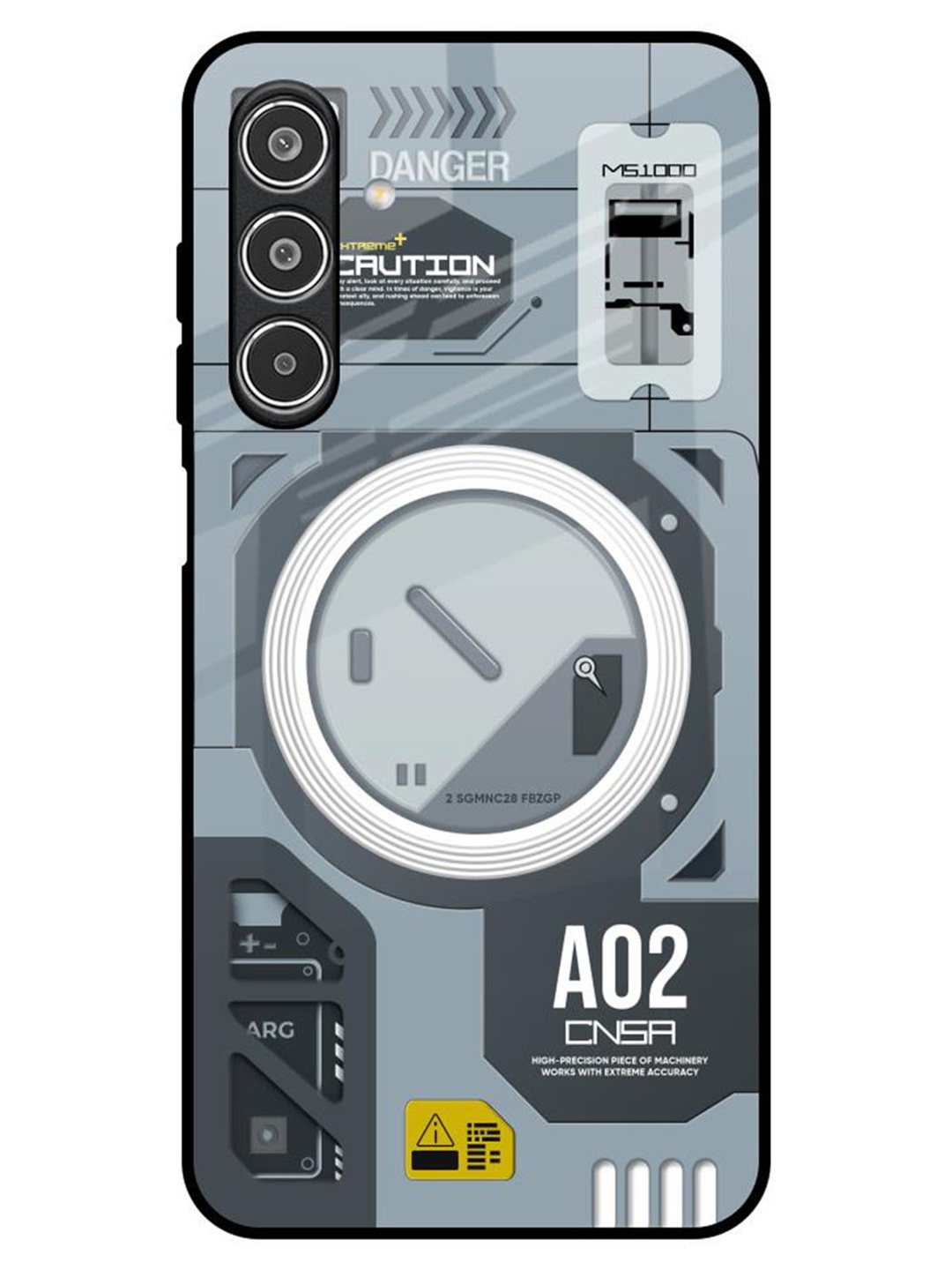 QRIOH Modern Technology Samsung Galaxy A26 5G Impact Resistant Back Case, Grey melange
QRIOH Modern Technology Samsung Galaxy A26 5G Impact Resistant Back Case, Grey melange