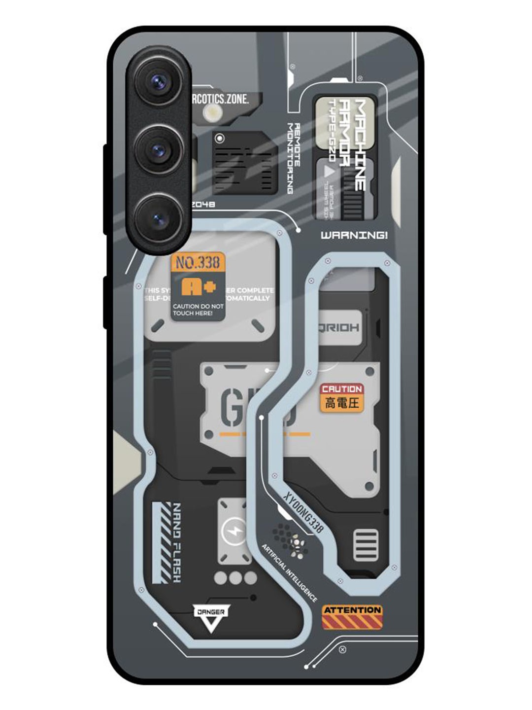 QRIOH Retro Futuristic Samsung Galaxy S25 Plus 5G Impact Resistant Back Case, Black
QRIOH Retro Futuristic Samsung Galaxy S25 Plus 5G Impact Resistant Back Case, Black