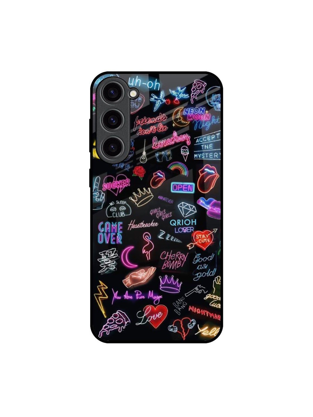 QRIOH Conversational Printed Samsung Galaxy S23 Plus 5G Back Case Mobile Accessories, Black
QRIOH Conversational Printed Samsung Galaxy S23 Plus 5G Back Case Mobile Accessories, Black