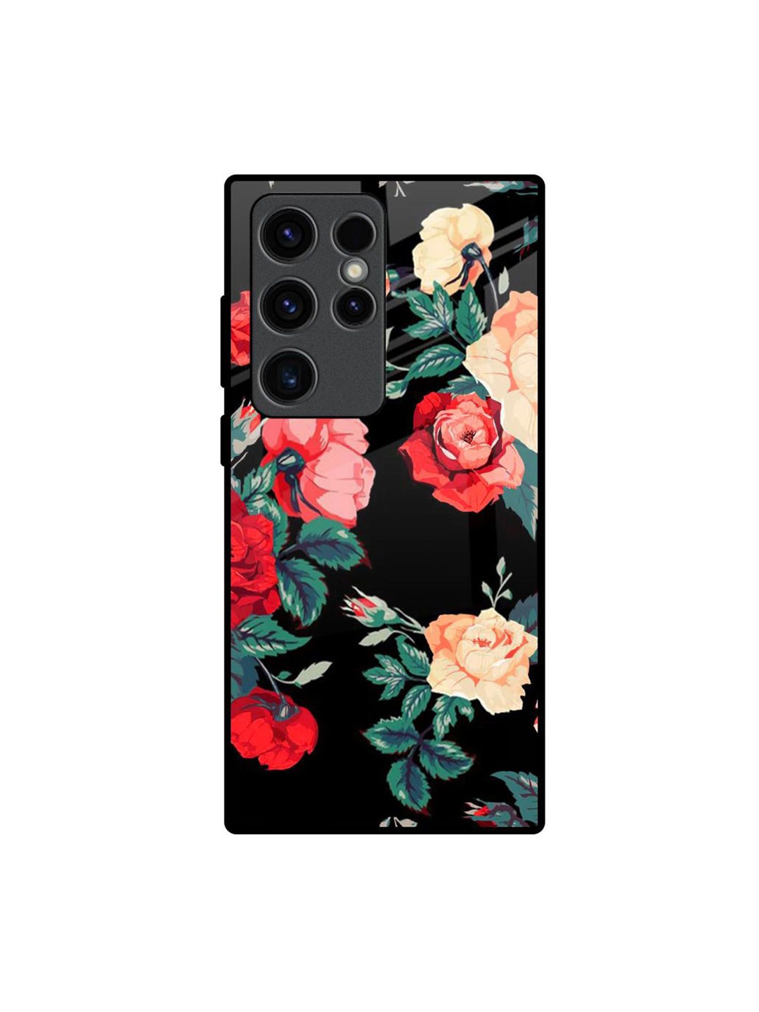 QRIOH Floral Printed Samsung Galaxy S23 Ultra 5G Back Case Mobile Accessories, Black
QRIOH Floral Printed Samsung Galaxy S23 Ultra 5G Back Case Mobile Accessories, Black