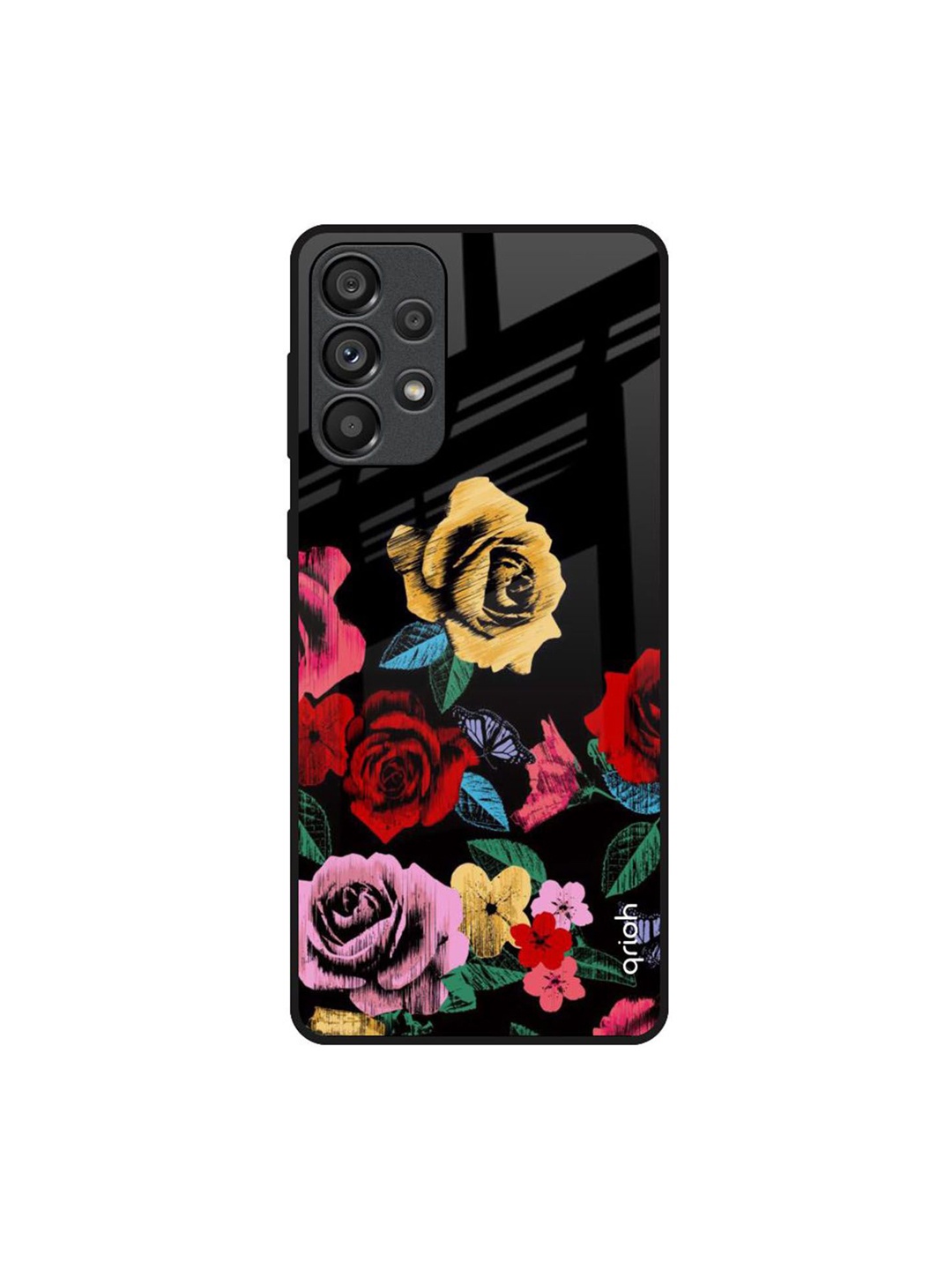 QRIOH Floral Printed Samsung Galaxy A33 5G Back Case Mobile Accessories, Black
QRIOH Floral Printed Samsung Galaxy A33 5G Back Case Mobile Accessories, Black