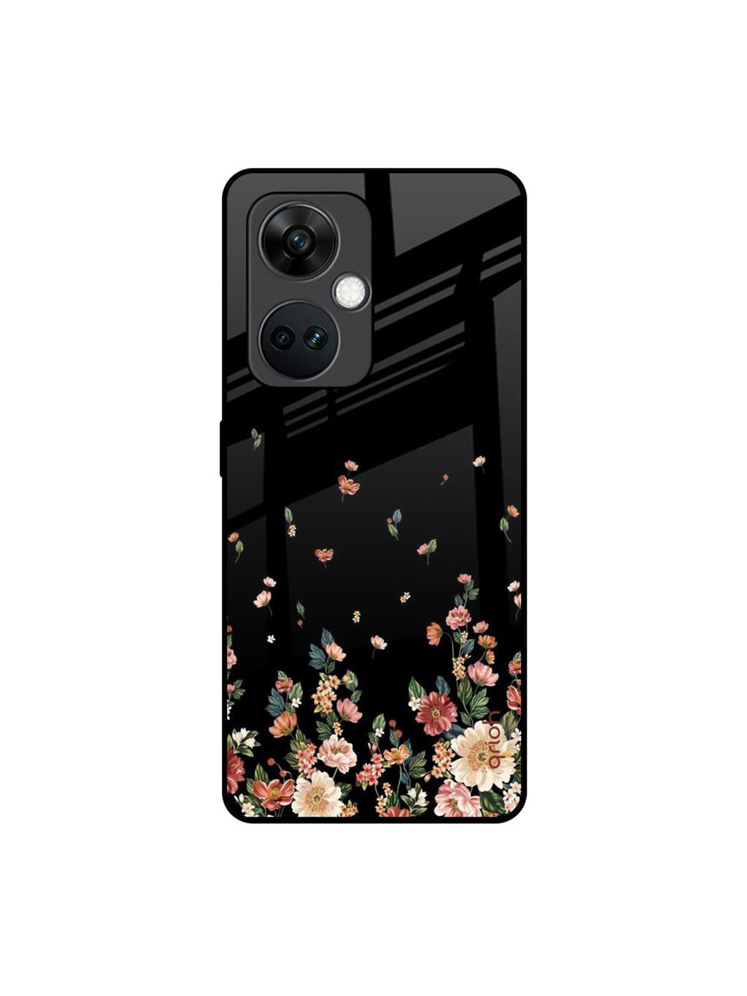 QRIOH Floral Printed OnePlus Nord CE 3 5G Back Case Mobile Accessories, Black 
QRIOH Floral Printed OnePlus Nord CE 3 5G Back Case Mobile Accessories, Black