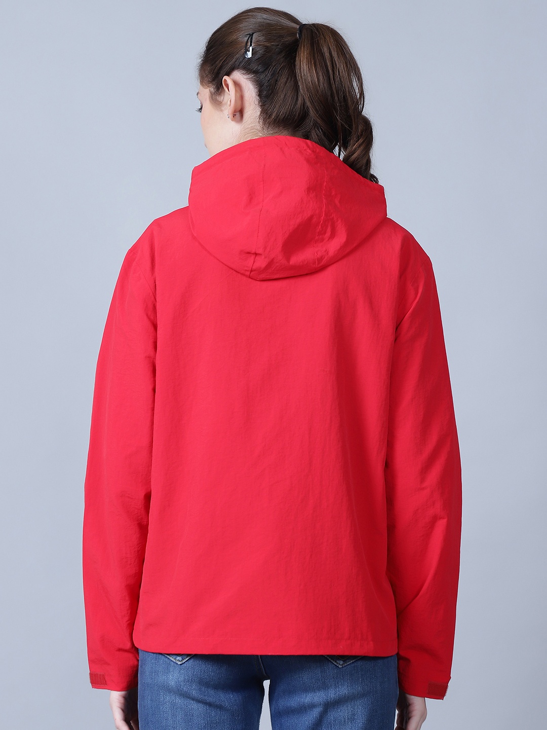 HOUSE OF VEDAS Women Windcheater and Water Resistant Outdoor Sporty Jacket, Red
HOUSE OF VEDAS Women Windcheater and Water Resistant Outdoor Sporty Jacket, Red