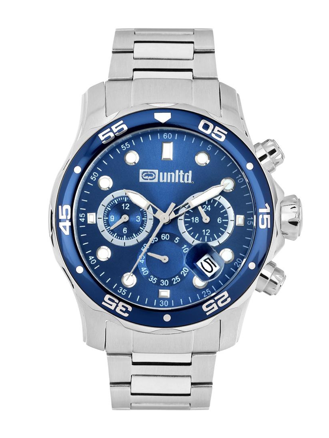 unltd. Women Brass Dial & Stainless Steel Bracelet Style Straps Analogue Watch UNG020001, Blue
unltd. Women Brass Dial & Stainless Steel Bracelet Style Straps Analogue Watch UNG020001, Blue