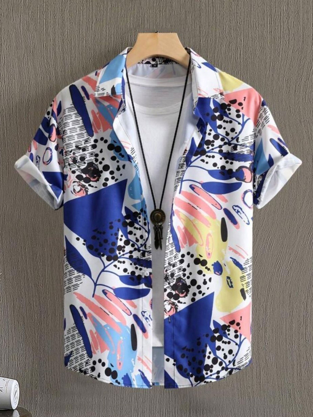 Metronaut Men Regular Fit Spread Collar Abstract Printed Elastane Casual Shirt, White
Metronaut Men Regular Fit Spread Collar Abstract Printed Elastane Casual Shirt, White